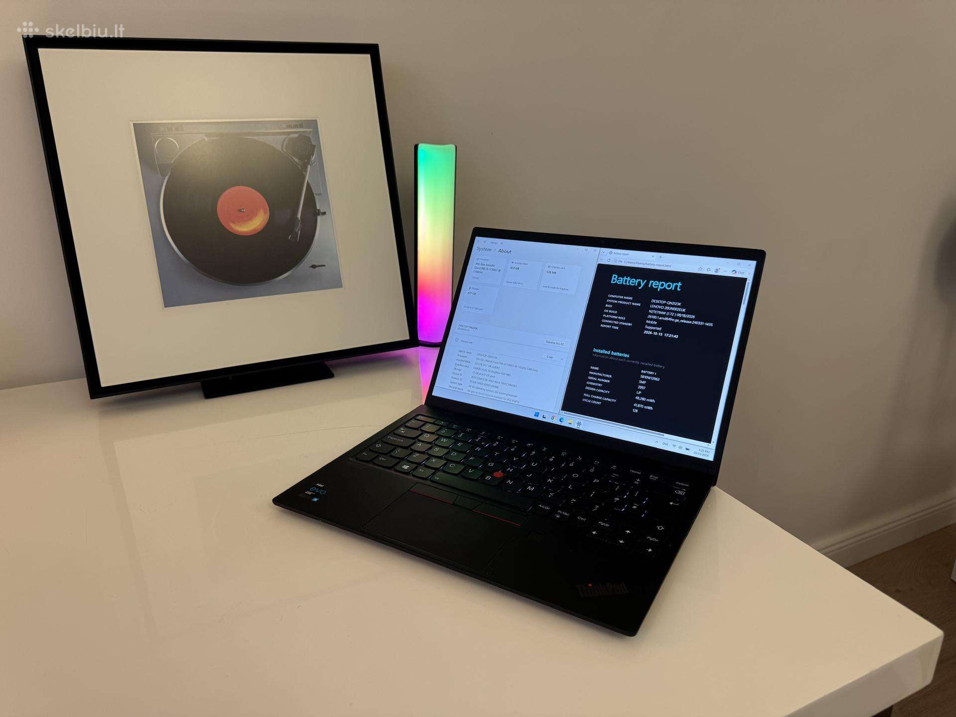 Lenovo Thinkpad X1 Nano i5-1130g7 16gb 512gb 900g