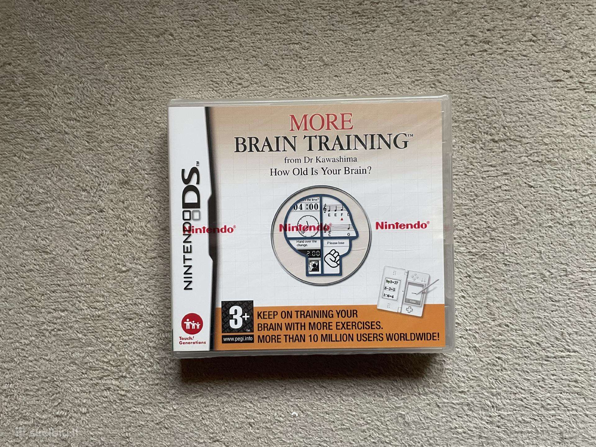 More Brain Training (Sealed) Nintendo DS žaidimas