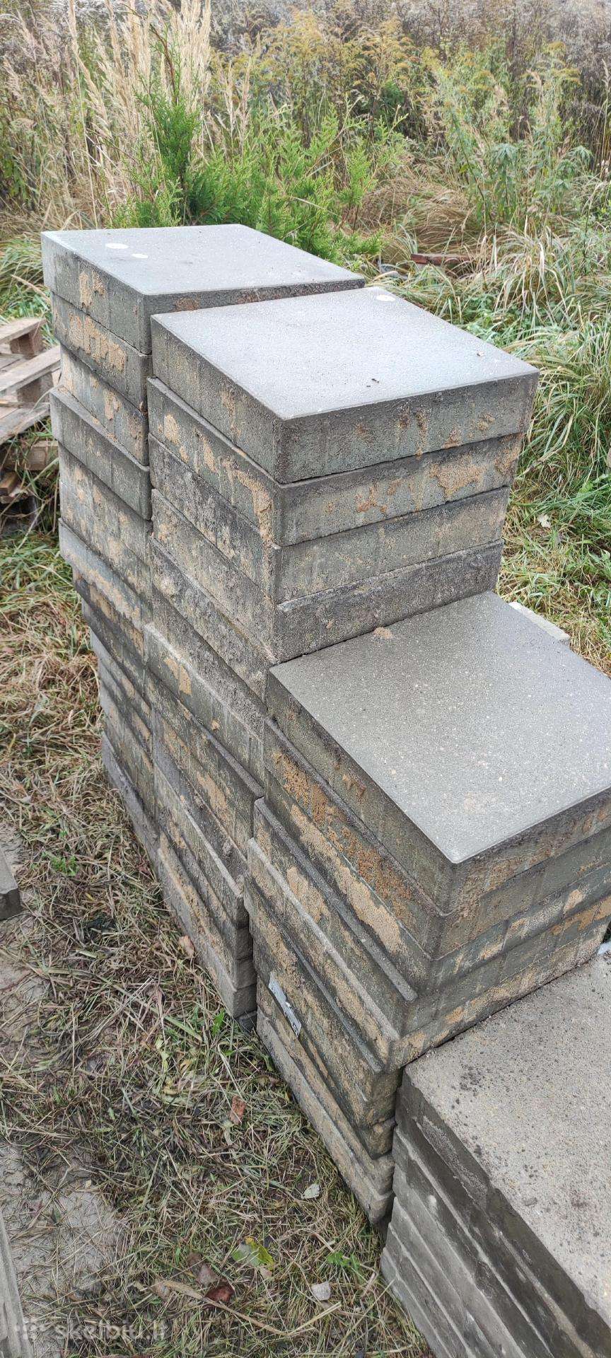 Salygatvio plyteles trinkeles betonines plyteles
