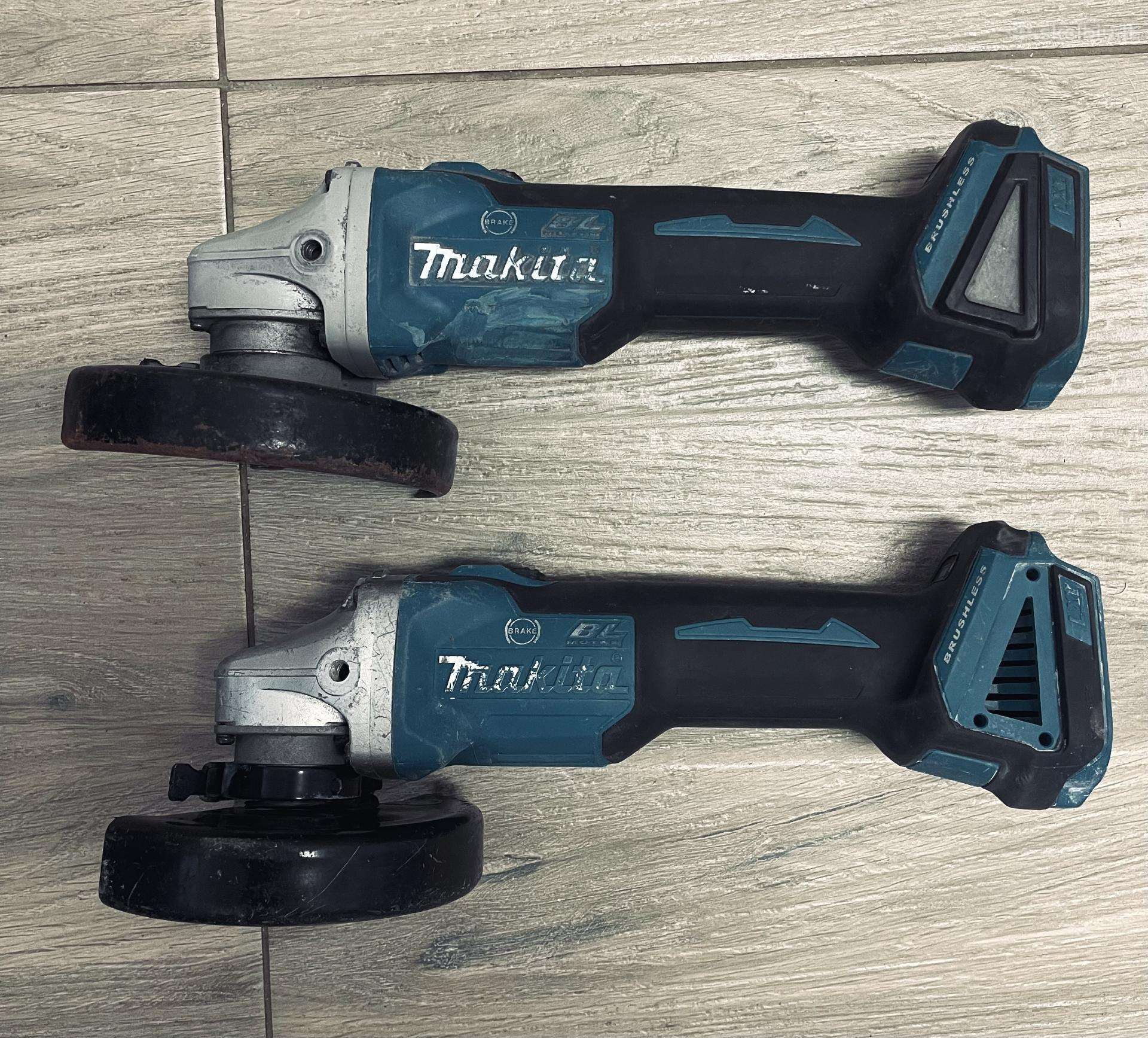 Makita , Dewalt, Milwaukee šlifuokliai