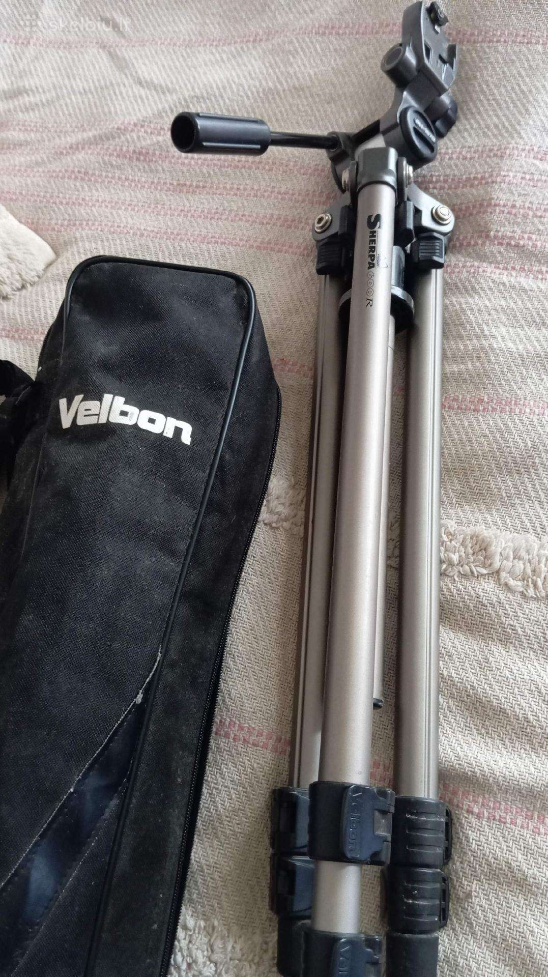 Fotoaparato stovas Velbon Sherpa 250r