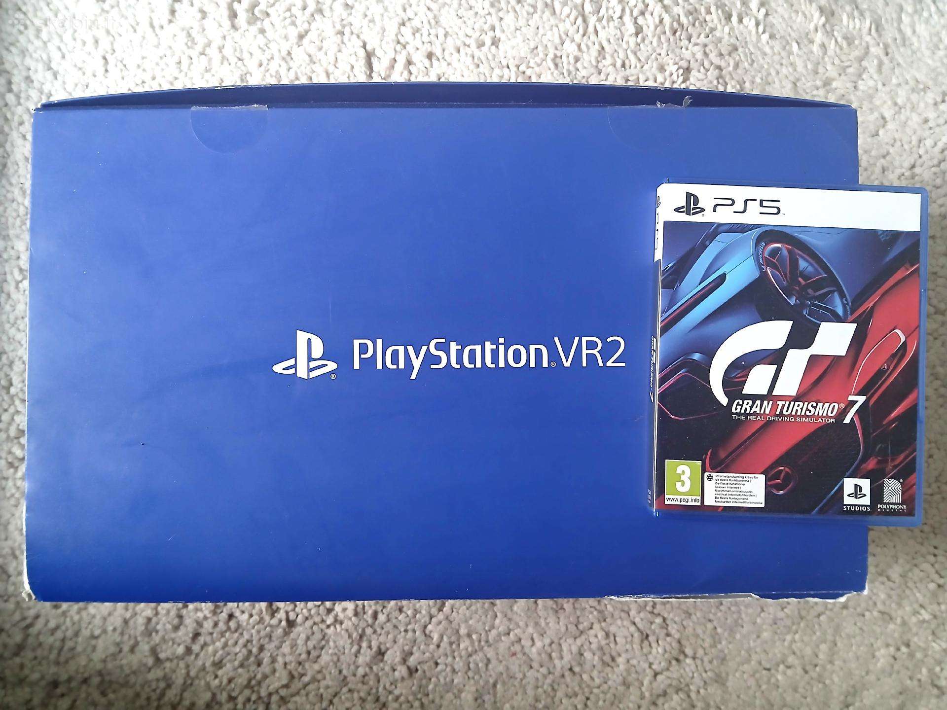 Sony Vr2 akiniai + Gt7