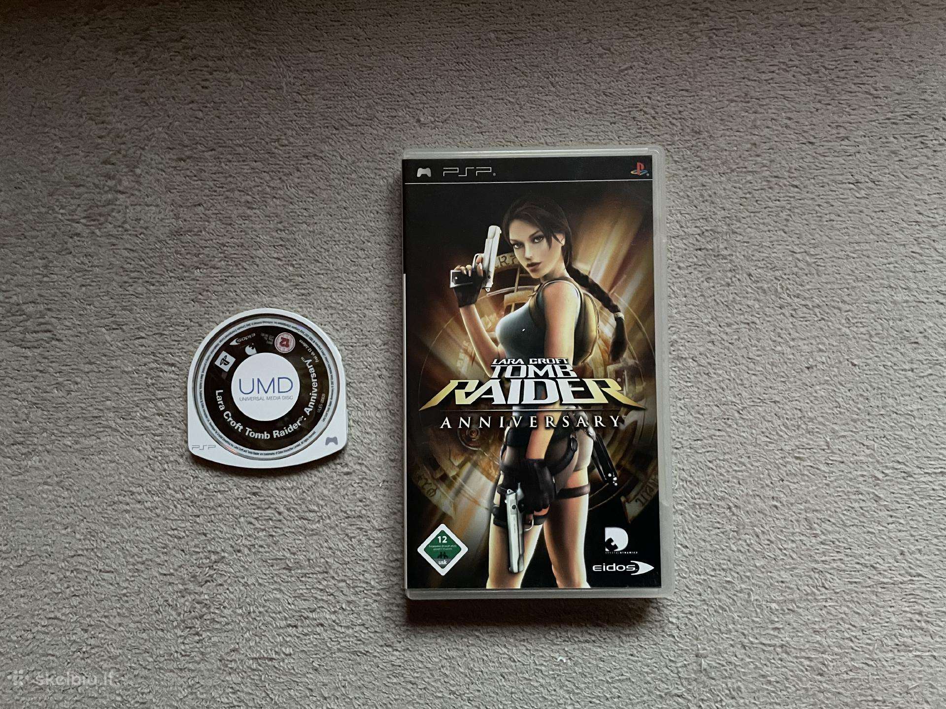Tomb Raider: Anniversary PSP žaidimas