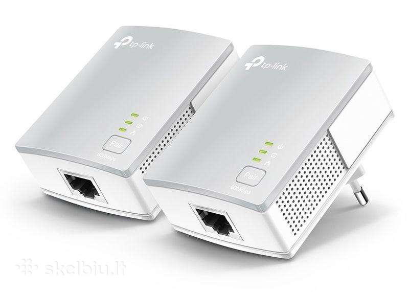 Interneto kartotuvas Tp Link Powerline 600mbit/s