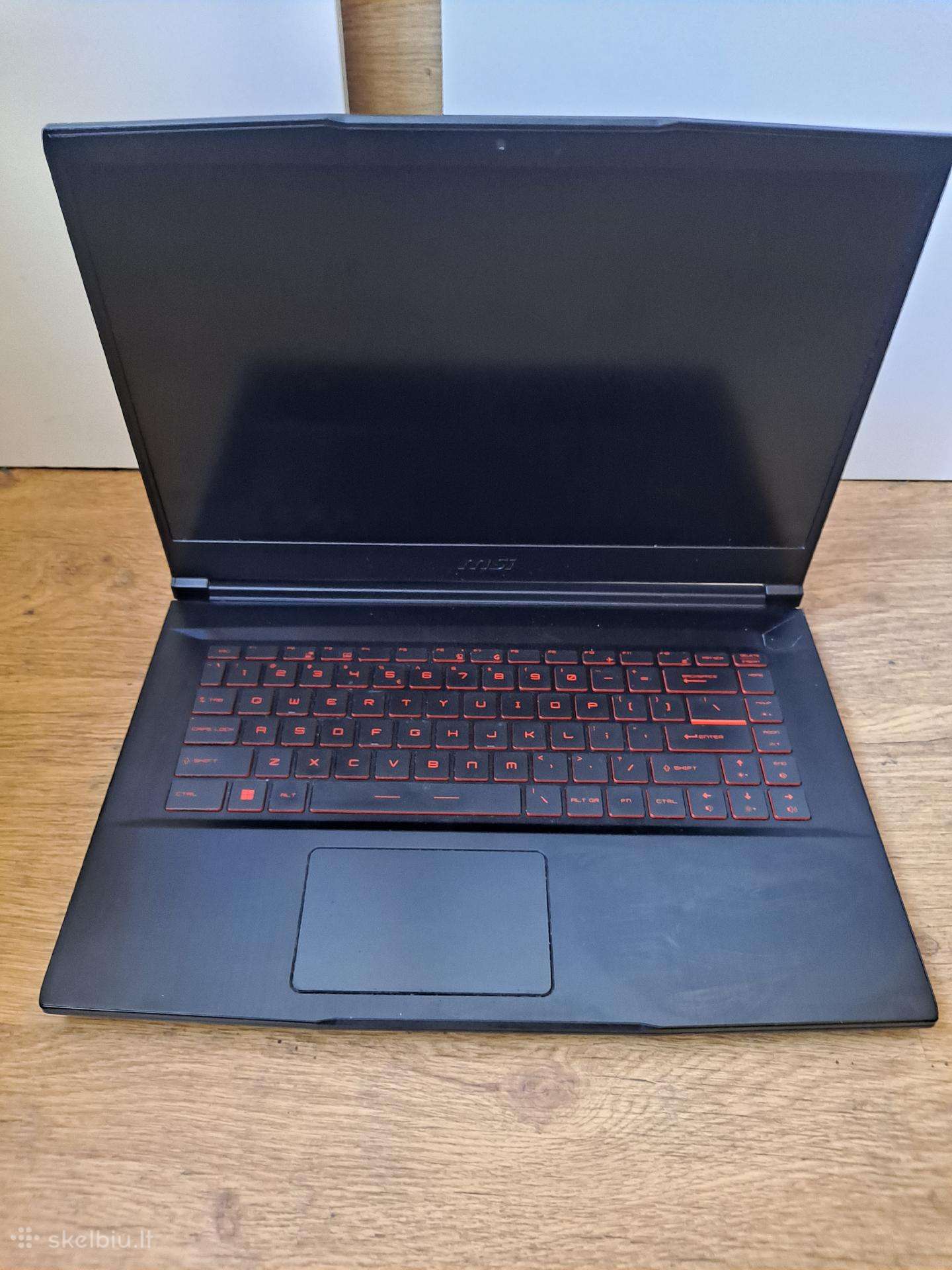 Msi thin gf63 12uc i7/ssd512/16gb/rtx3050
