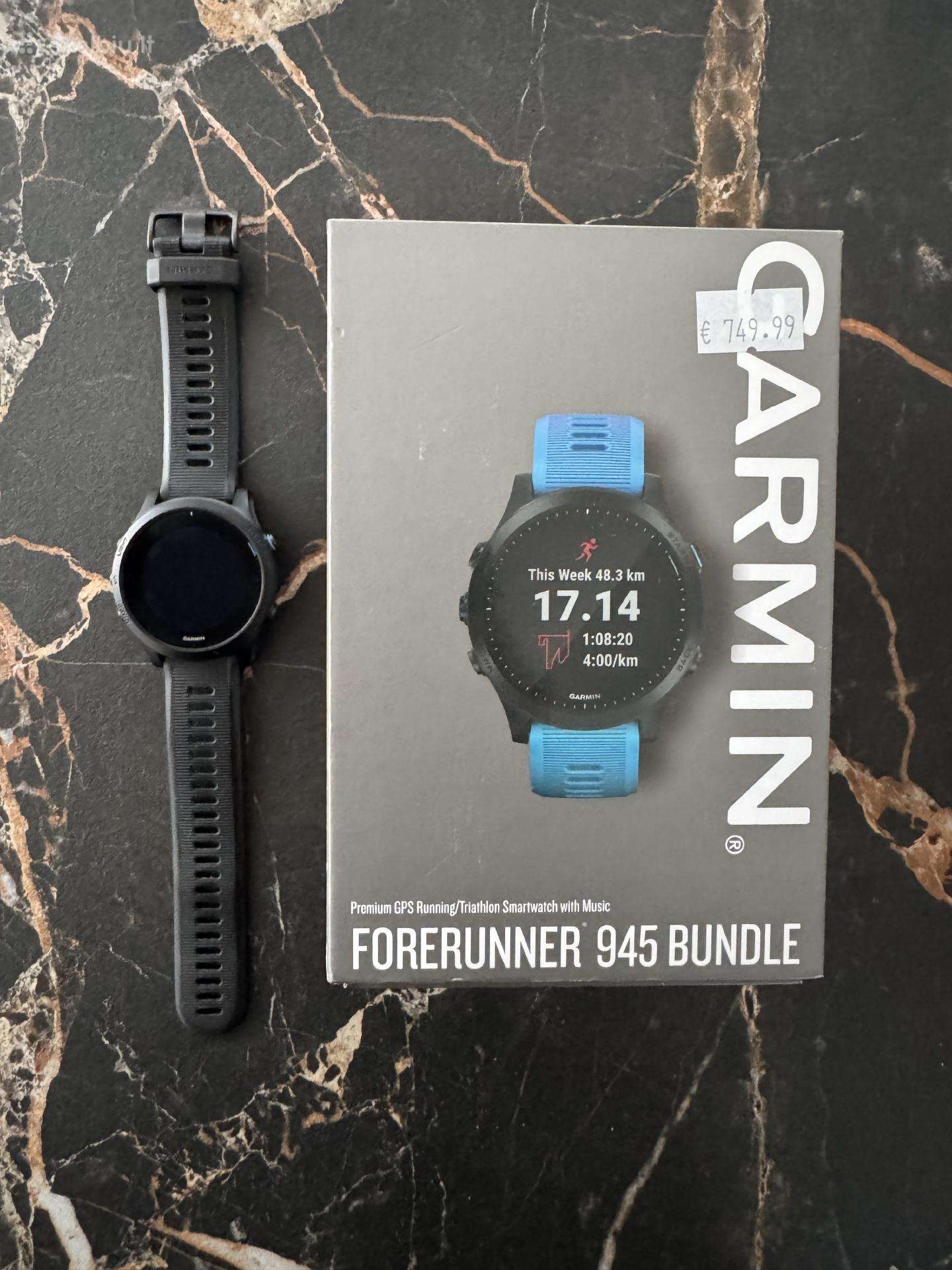 Garmin Forerunner 945 Bundle + priedai