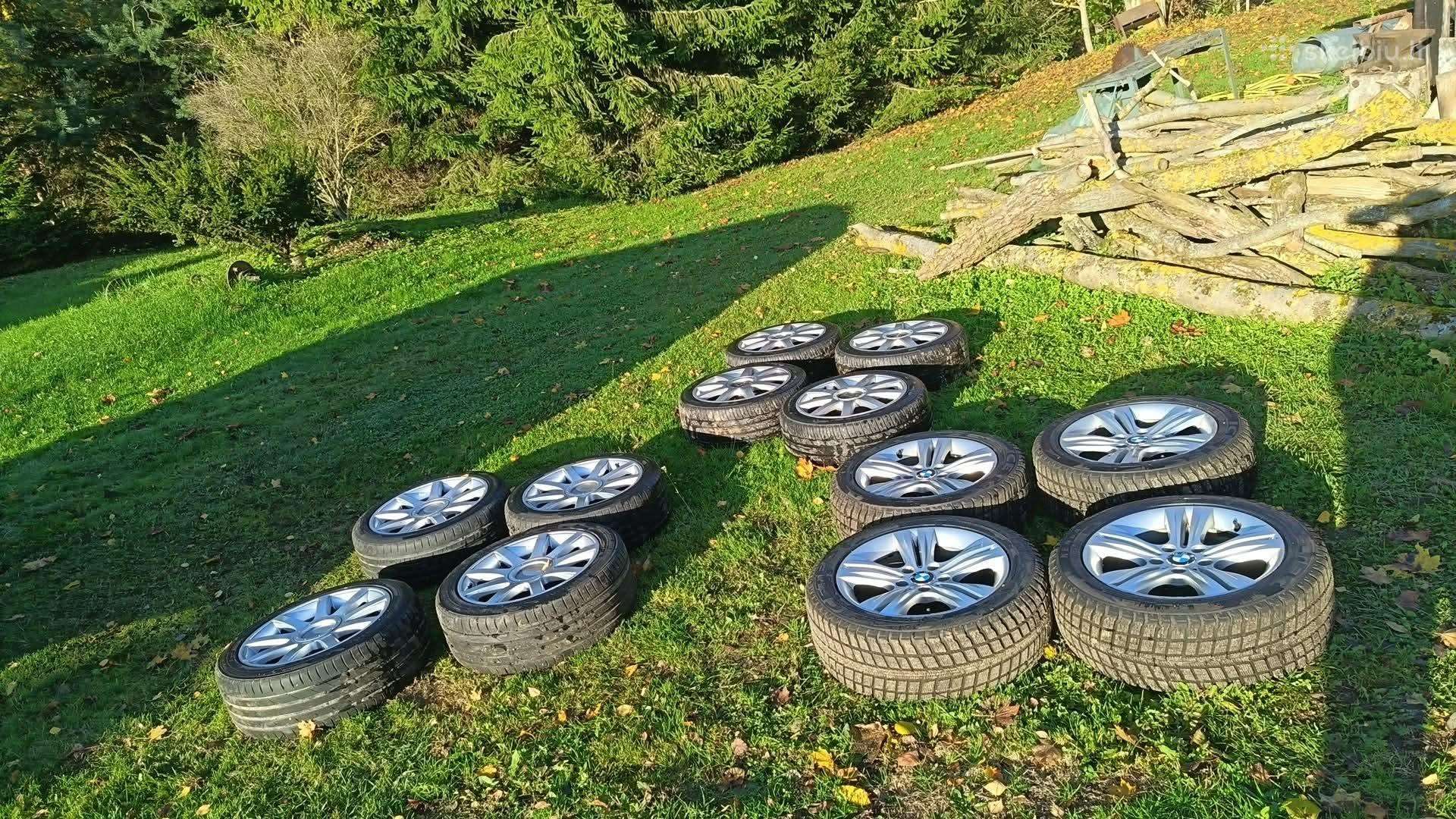 Bmw/audi/VW ratlankiai su padangomis