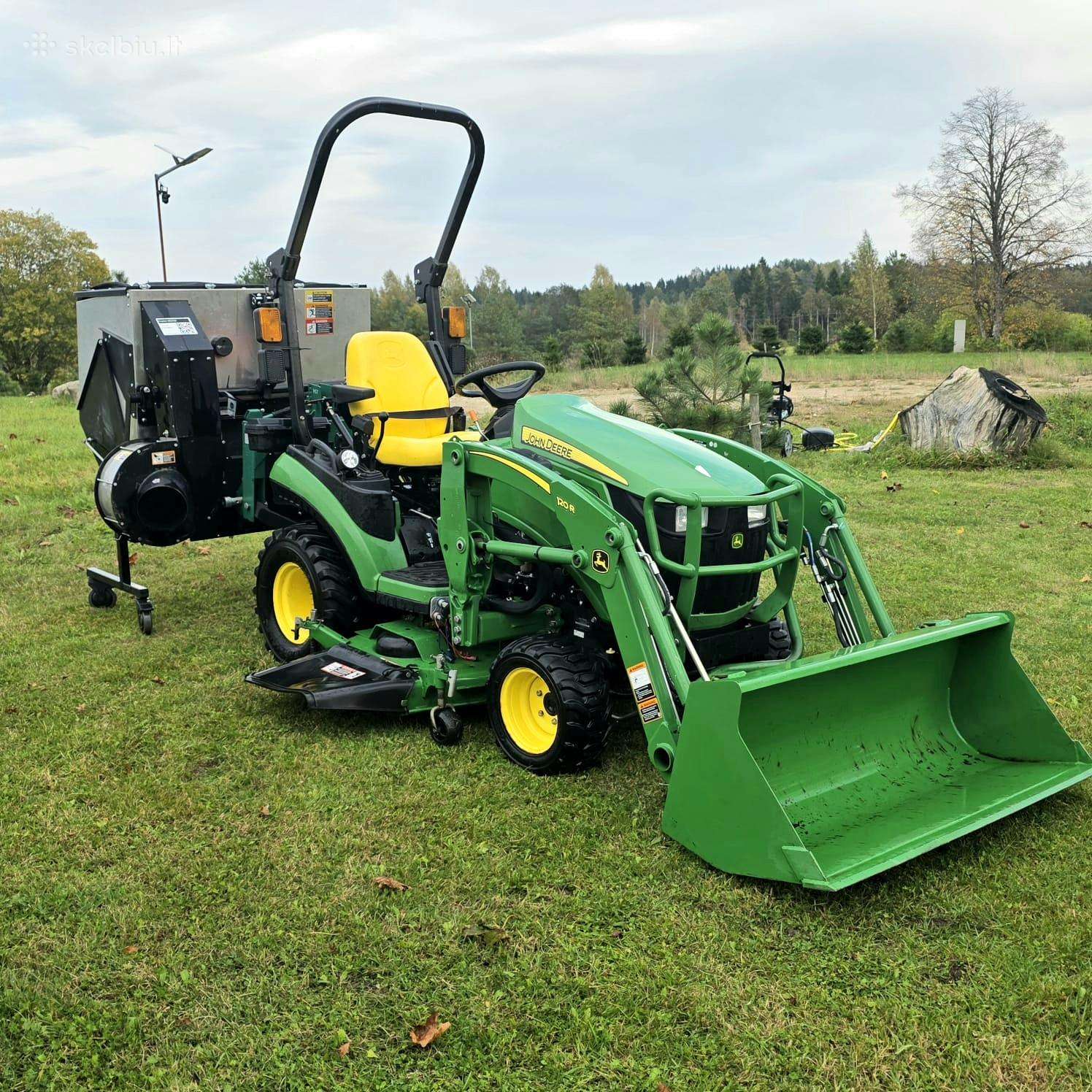 Parduodu kompakt traktorių John Deere 1025r