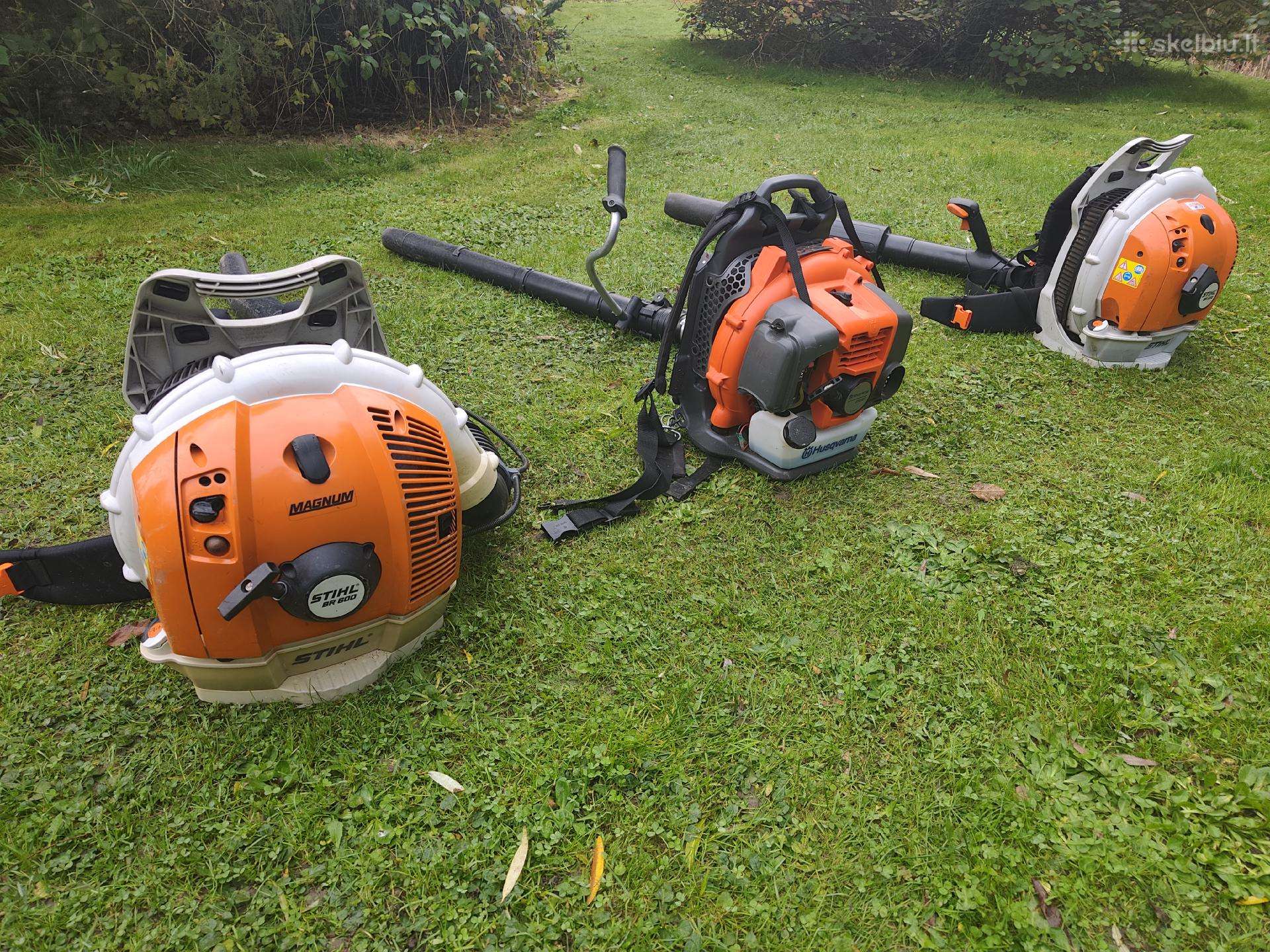 Stihl Br 500 Br 600 lapų pūstuvai