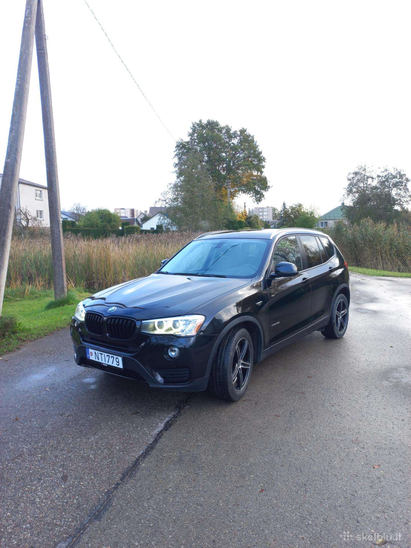 Parduodu tvarkinga Bmw X3 F25 3.5į 225kw.