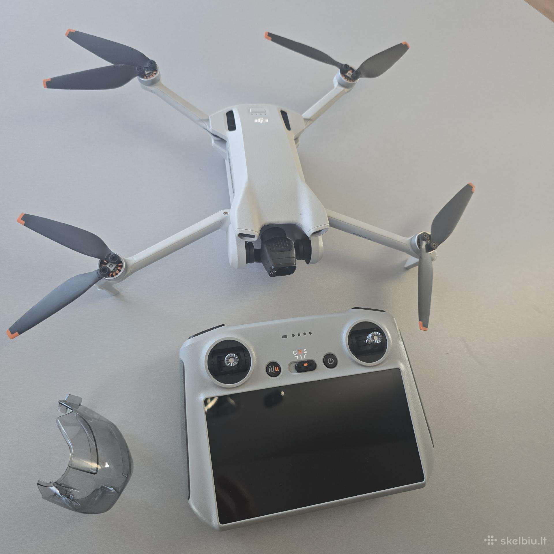 Dji Mini 3 dronas RC pultu