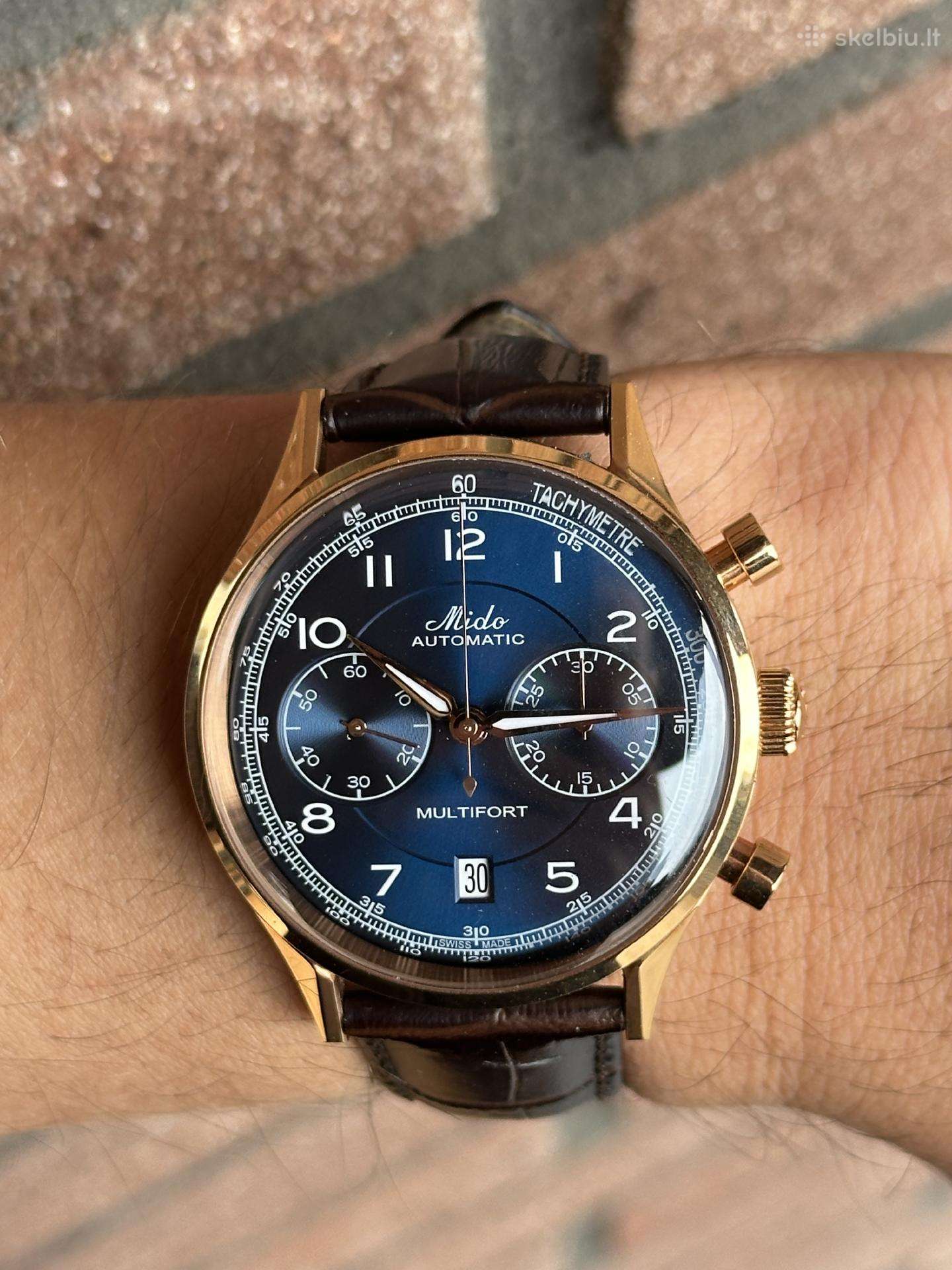 Mido Multifort Automatinis Chronografas