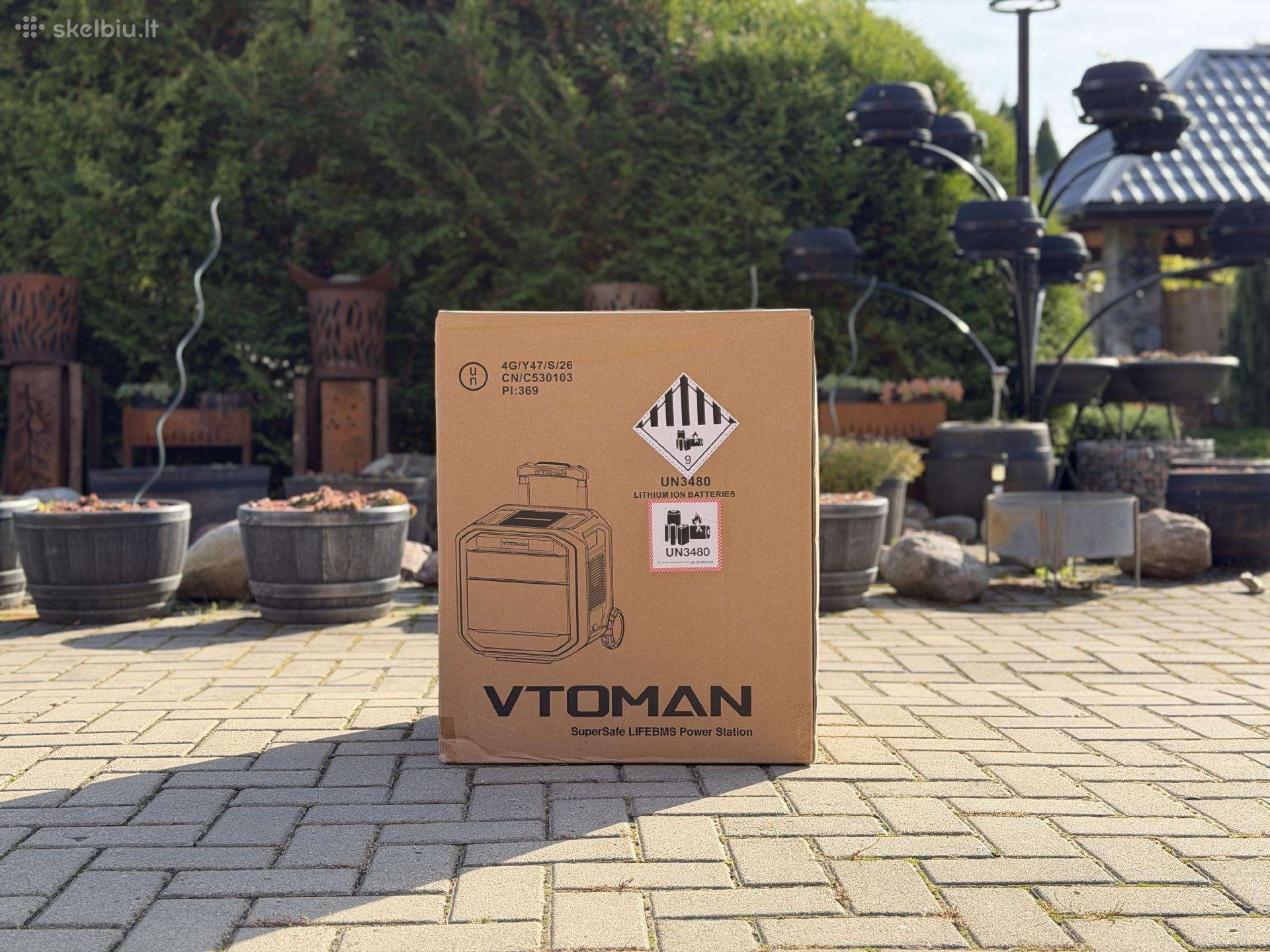 Vtoman Flashspeed Pro 3600 energijos stotelė 7200w