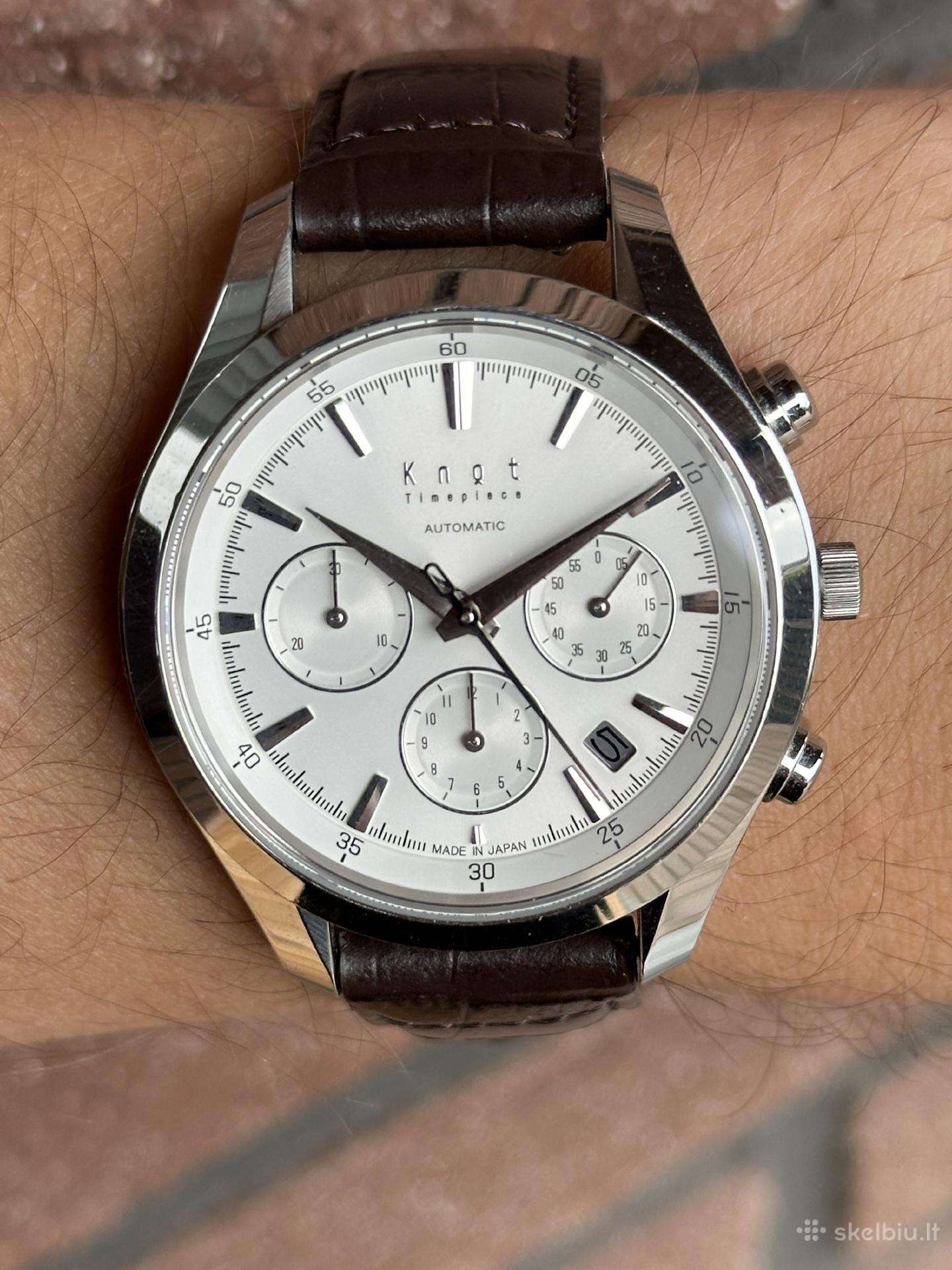 Japoniškas Knot Premium Automatinis Chronografas