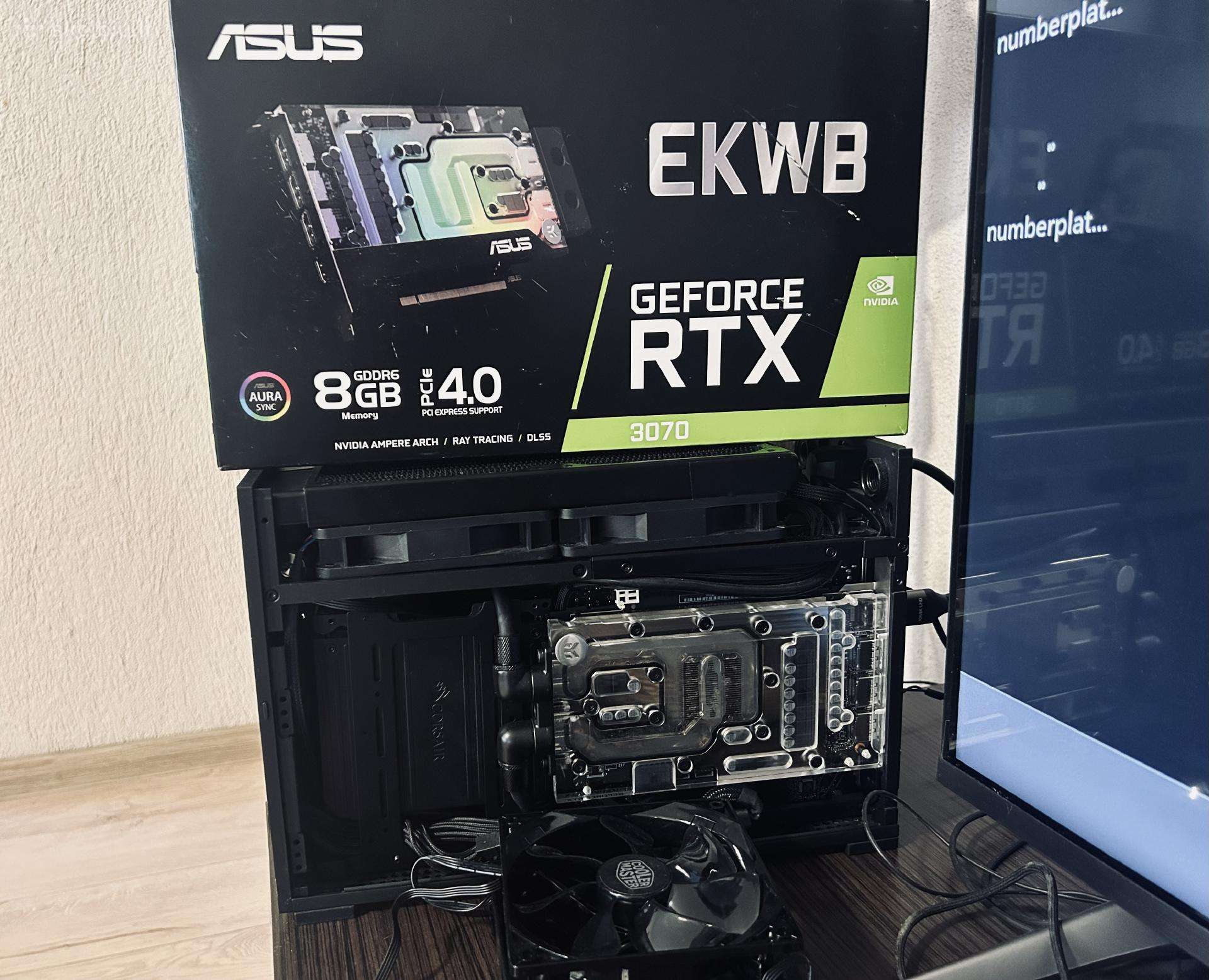 Asus Rtx 3070 Watercool + 240 Rad/pump/fans Kit