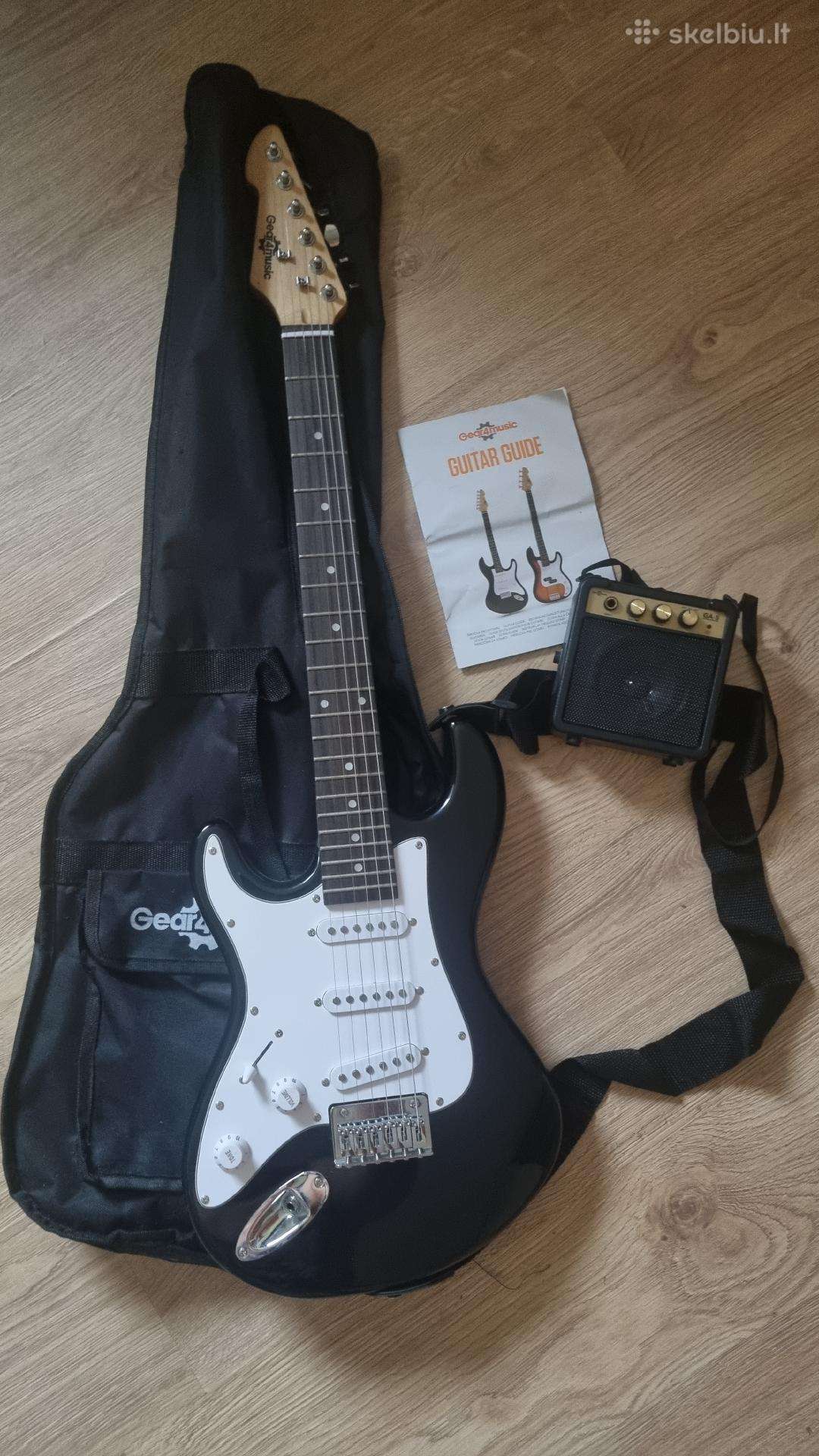 3/4 gitara kairiarankiams