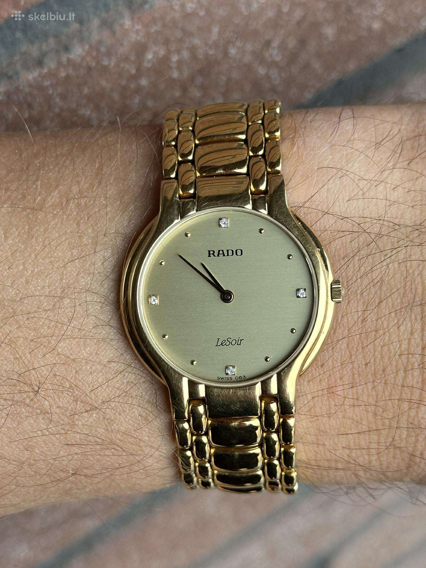 Unisex/moteriskas Rado Lesoir Gold (1991m.)