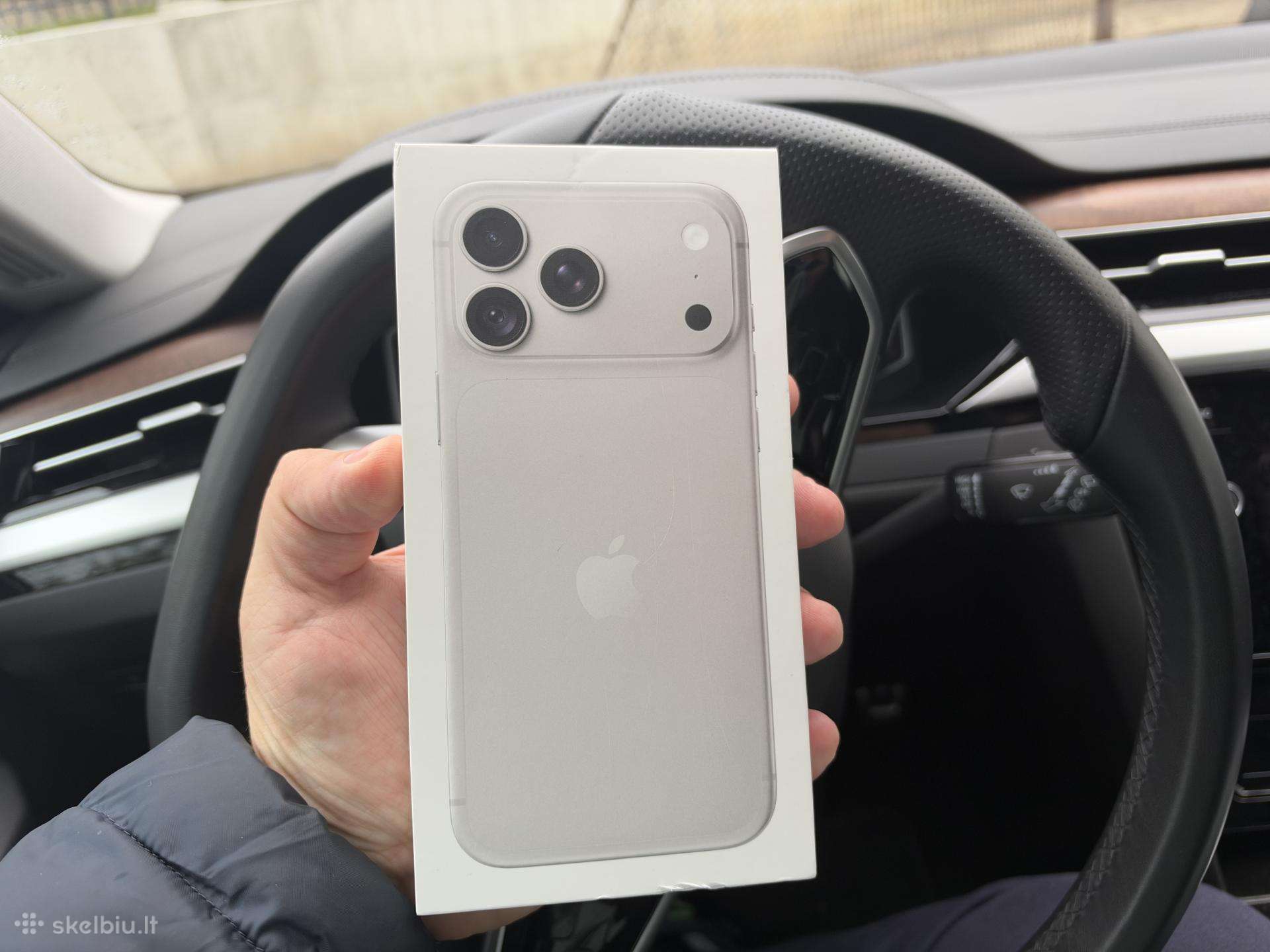 Naujas! Apple iPhone 18 Pro Max 256gb 24men.