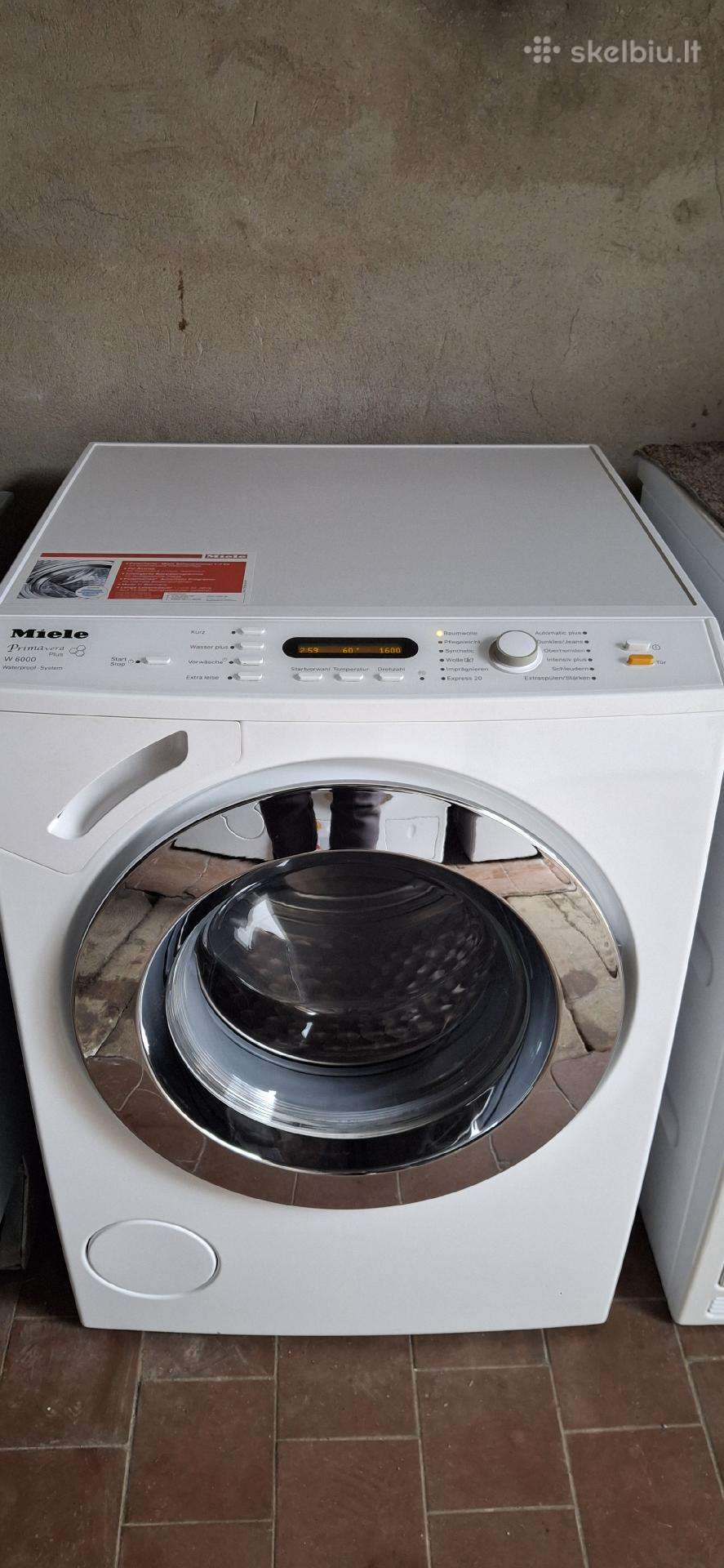 Skalbimo mašina "Miele Primavera" W 6000 A+++