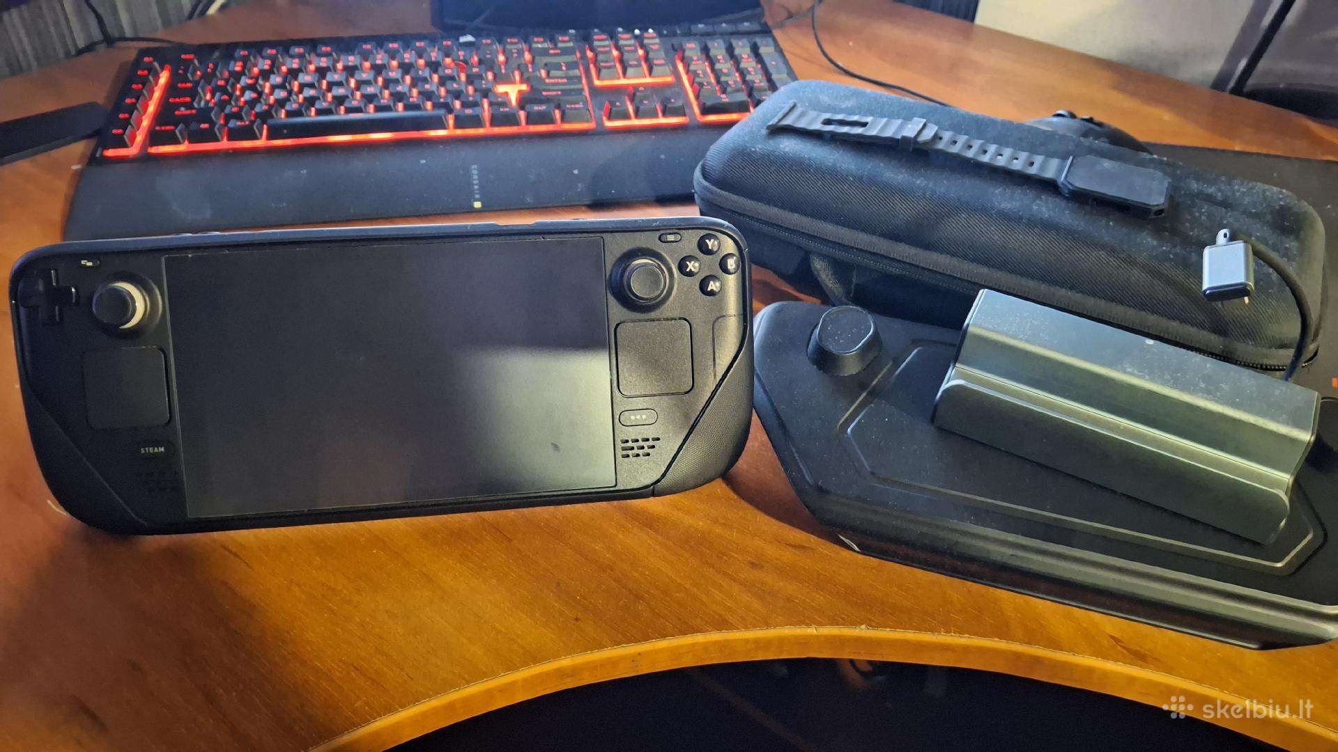 256gb LCD Steam deck su Jsaux mod case + kita