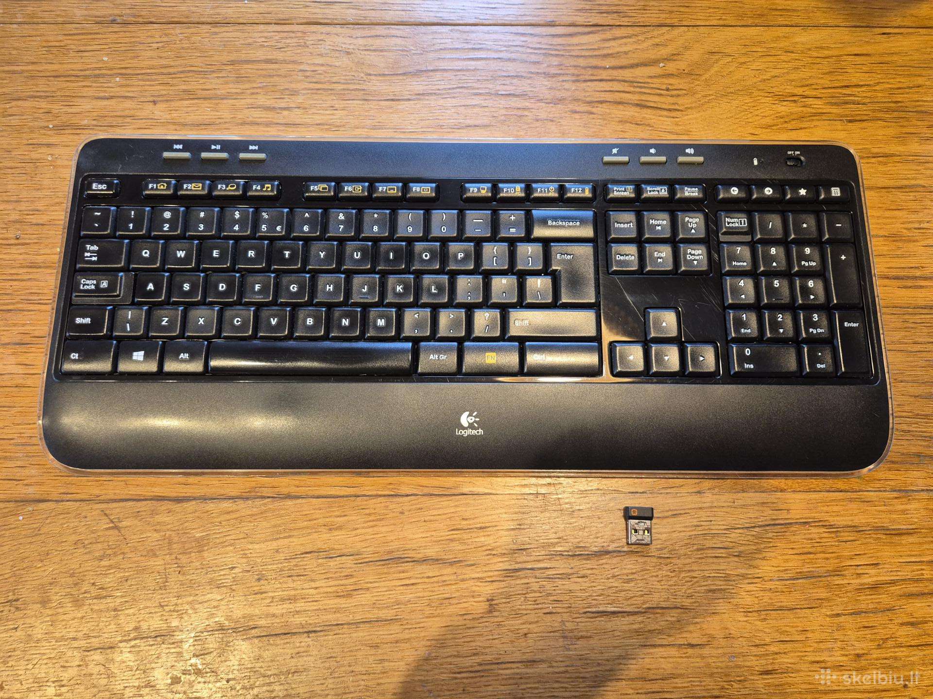 Belaidė klaviatūra Logitech K520