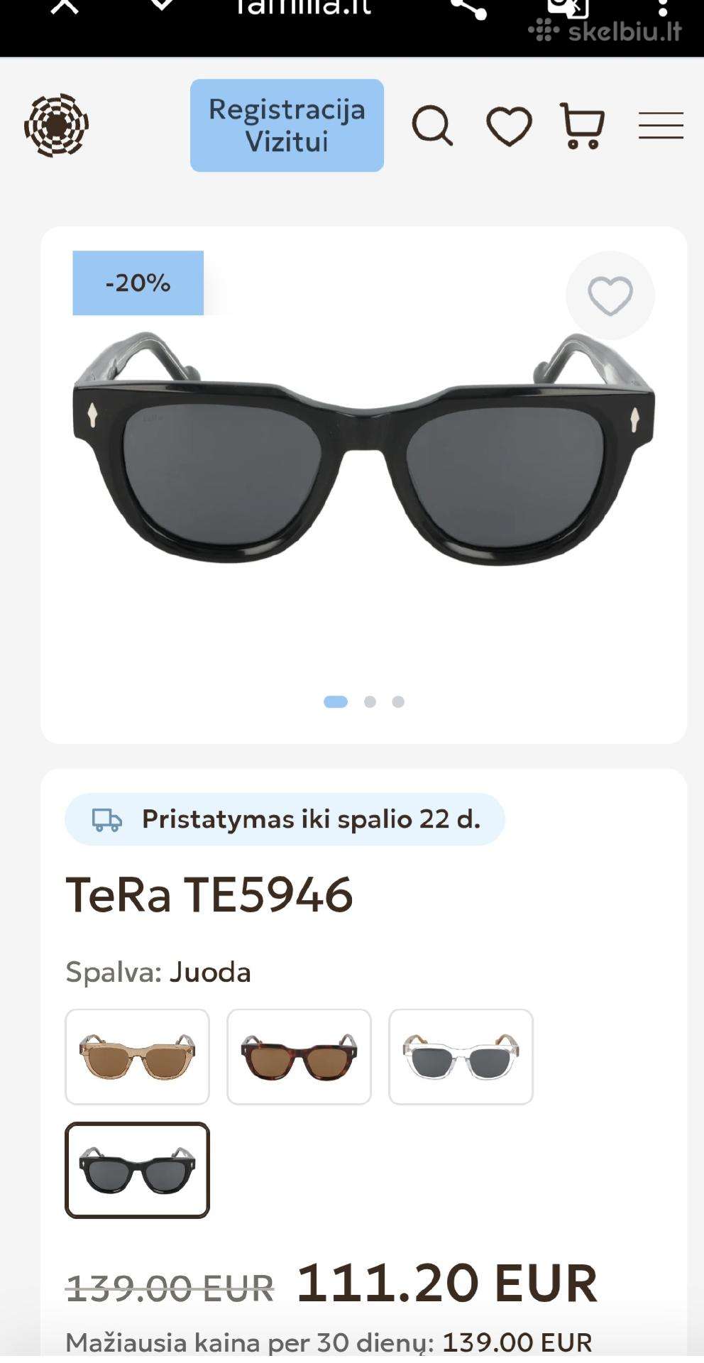 Akiniai nuo saulės Tera unisex