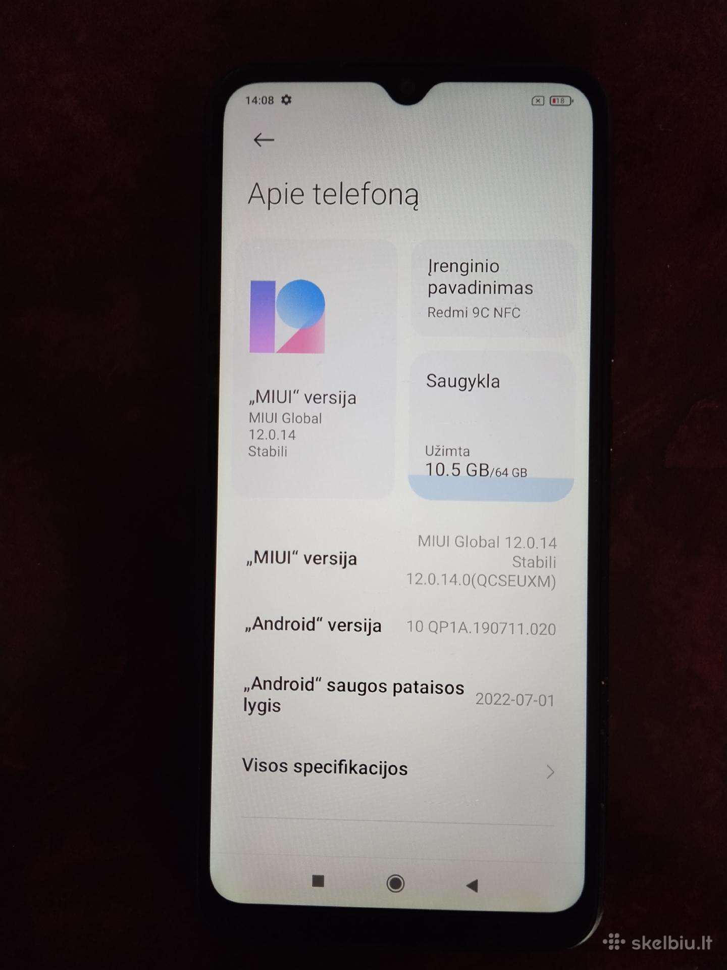 Redmi 9c Nfc