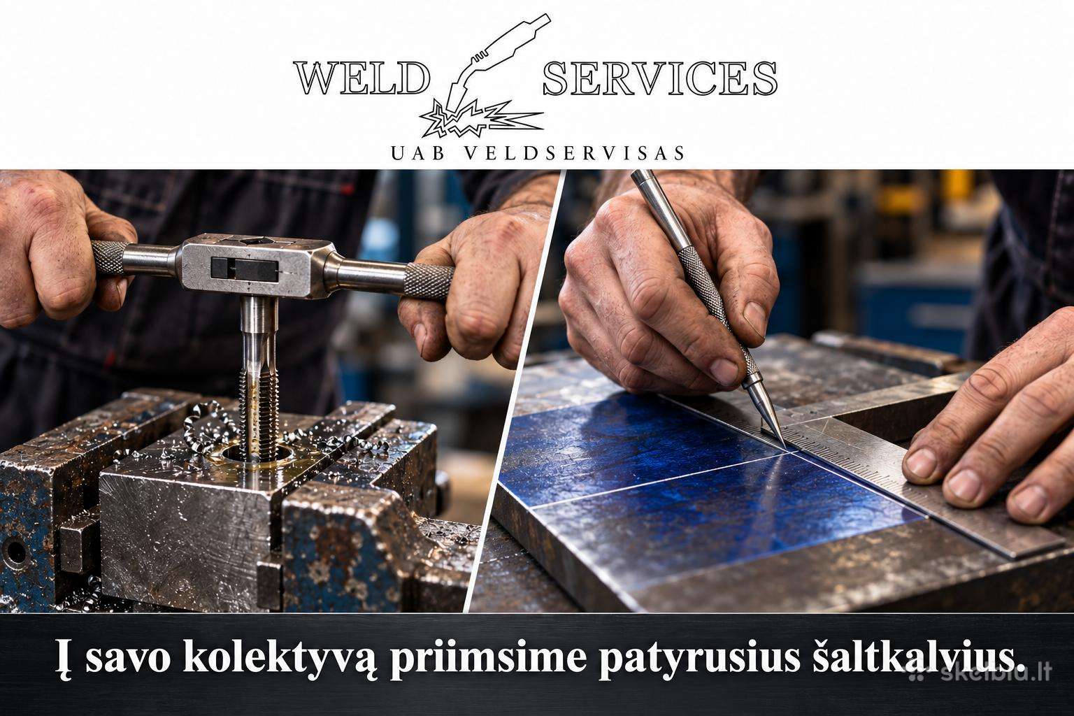 Kviečiame i komandą šalkalvius