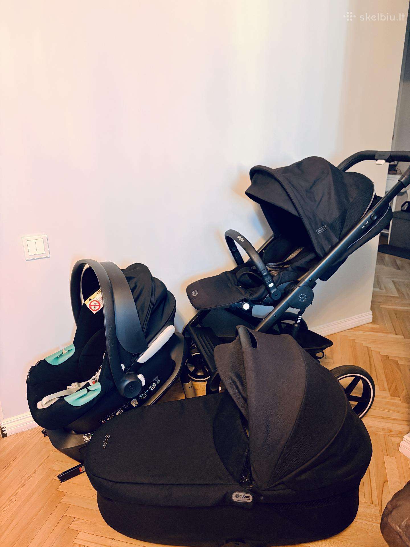 Cybex Balios S Lux vežimėlio komplektas