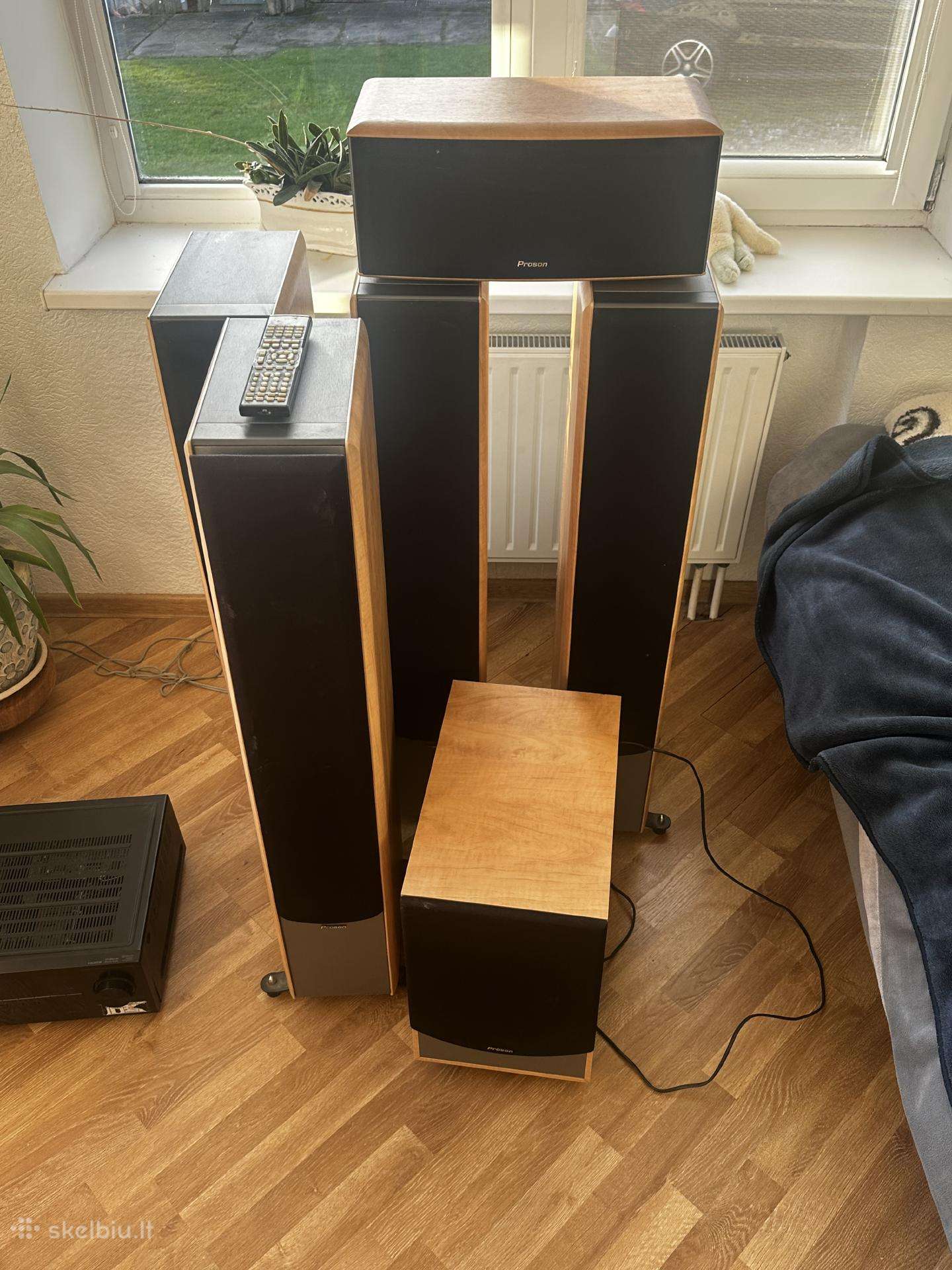 Mažai naudotas 5.1 namy kino komplektas:pioneer.