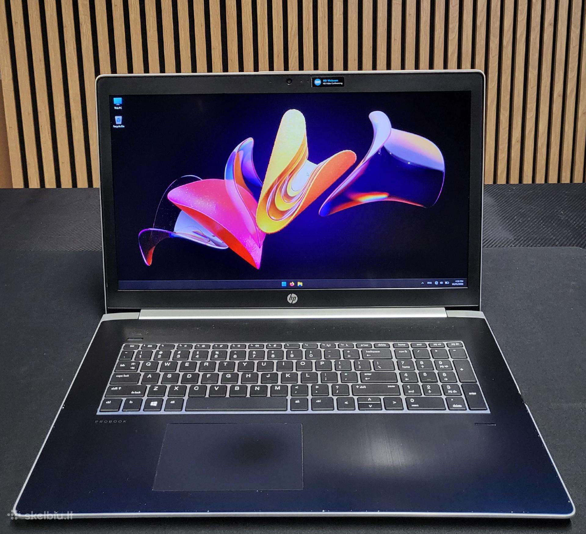 Hp 17 colių/ i5 8250/ 12 GB Ddr4 / 2 GB Video/ Fhd