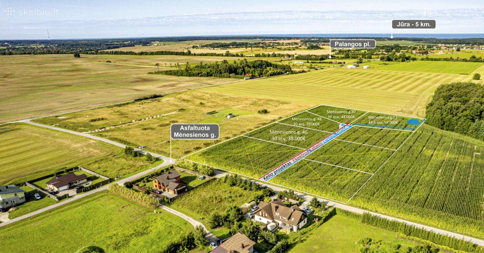Investicinis projektas namų statybai 5km iki jūros
