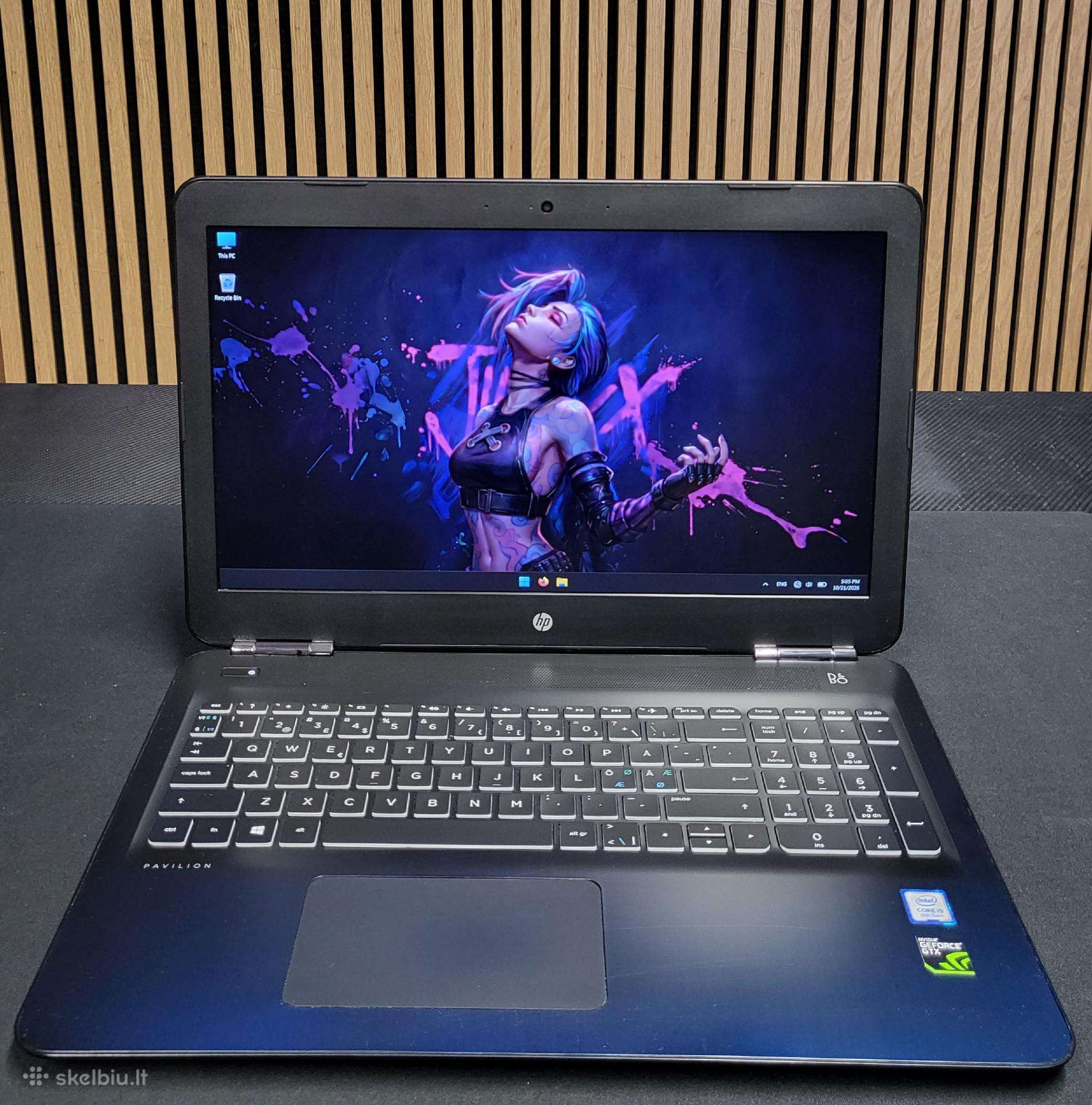 Hp 15,6 / i5 8300 / 16 GB Ddr4 / Gtx 1050 / Fhd