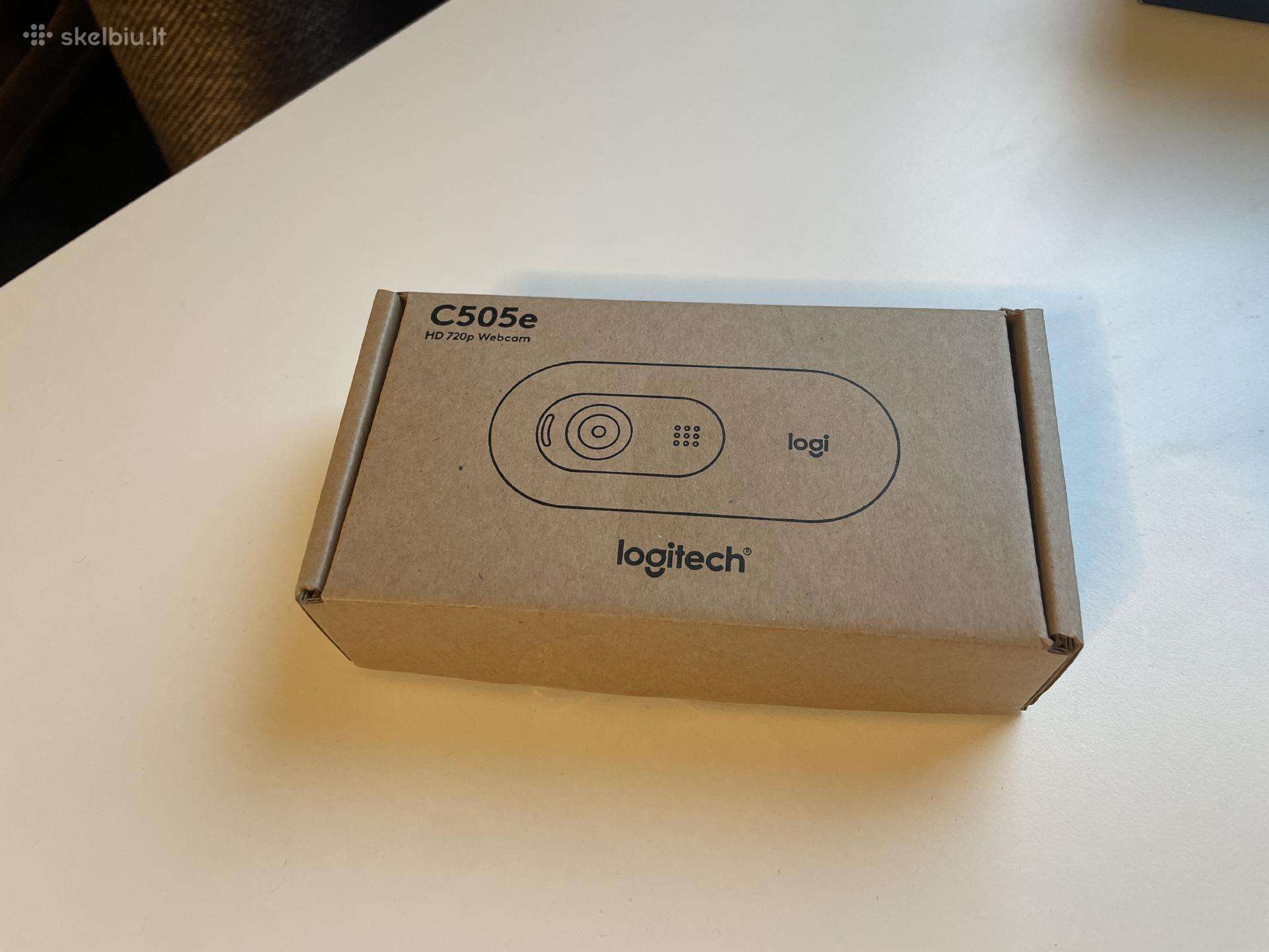 Logitech C505e kompiuterio kamera.