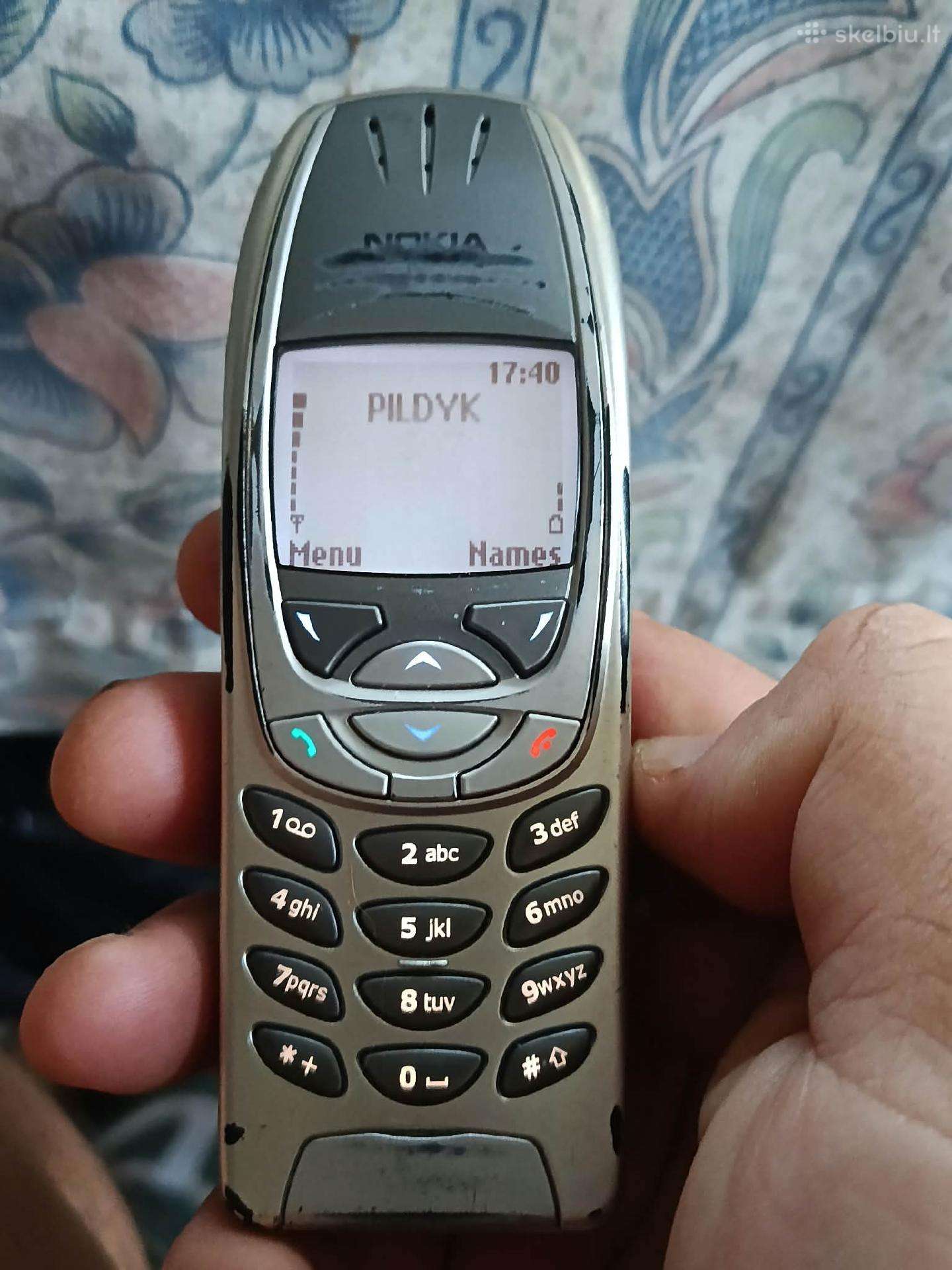 Nokia 6310i ir kiti knopkiniai ir liečiami