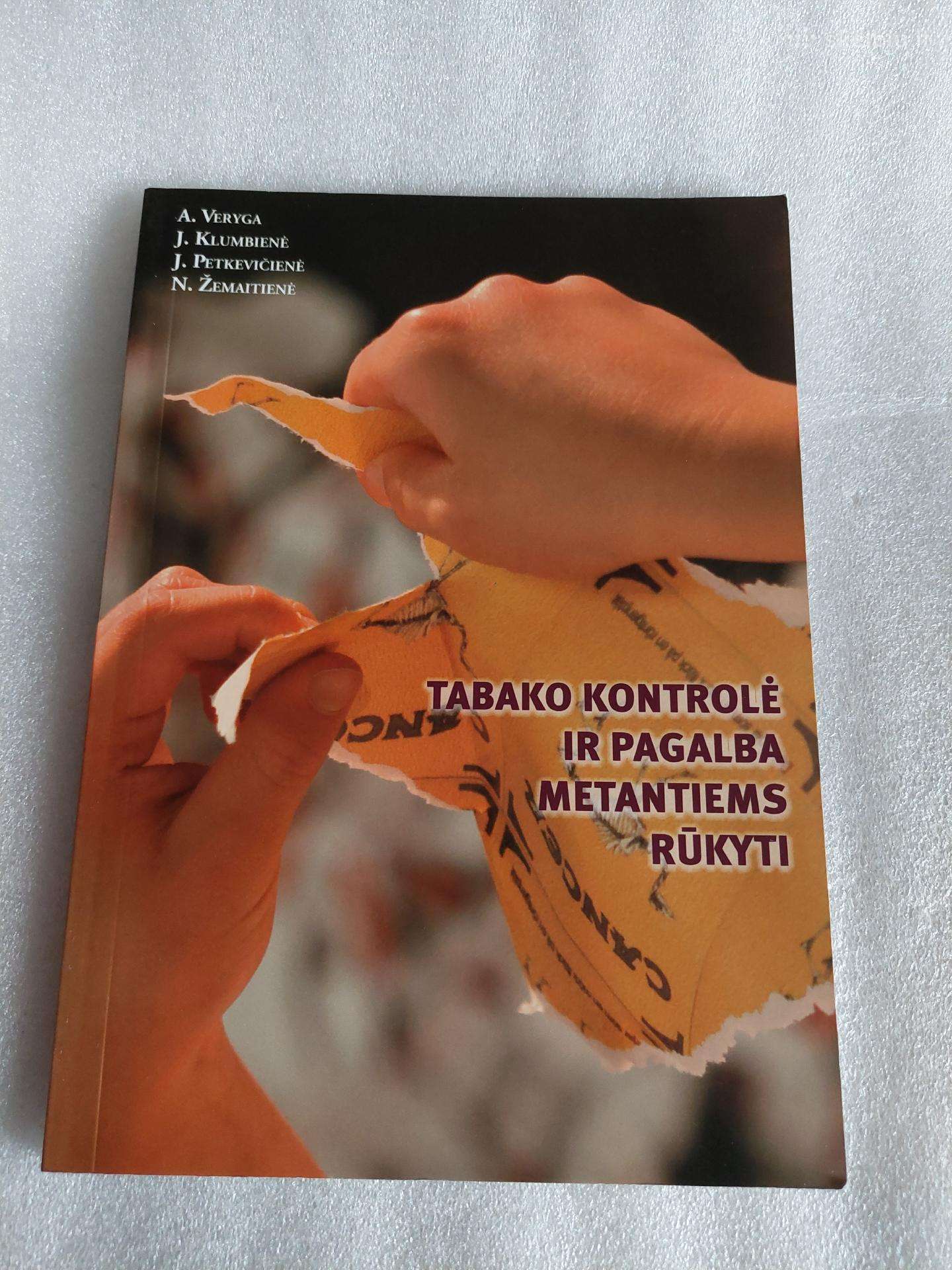 Tabako kontrolė ir pagalba metantiems rūkyti