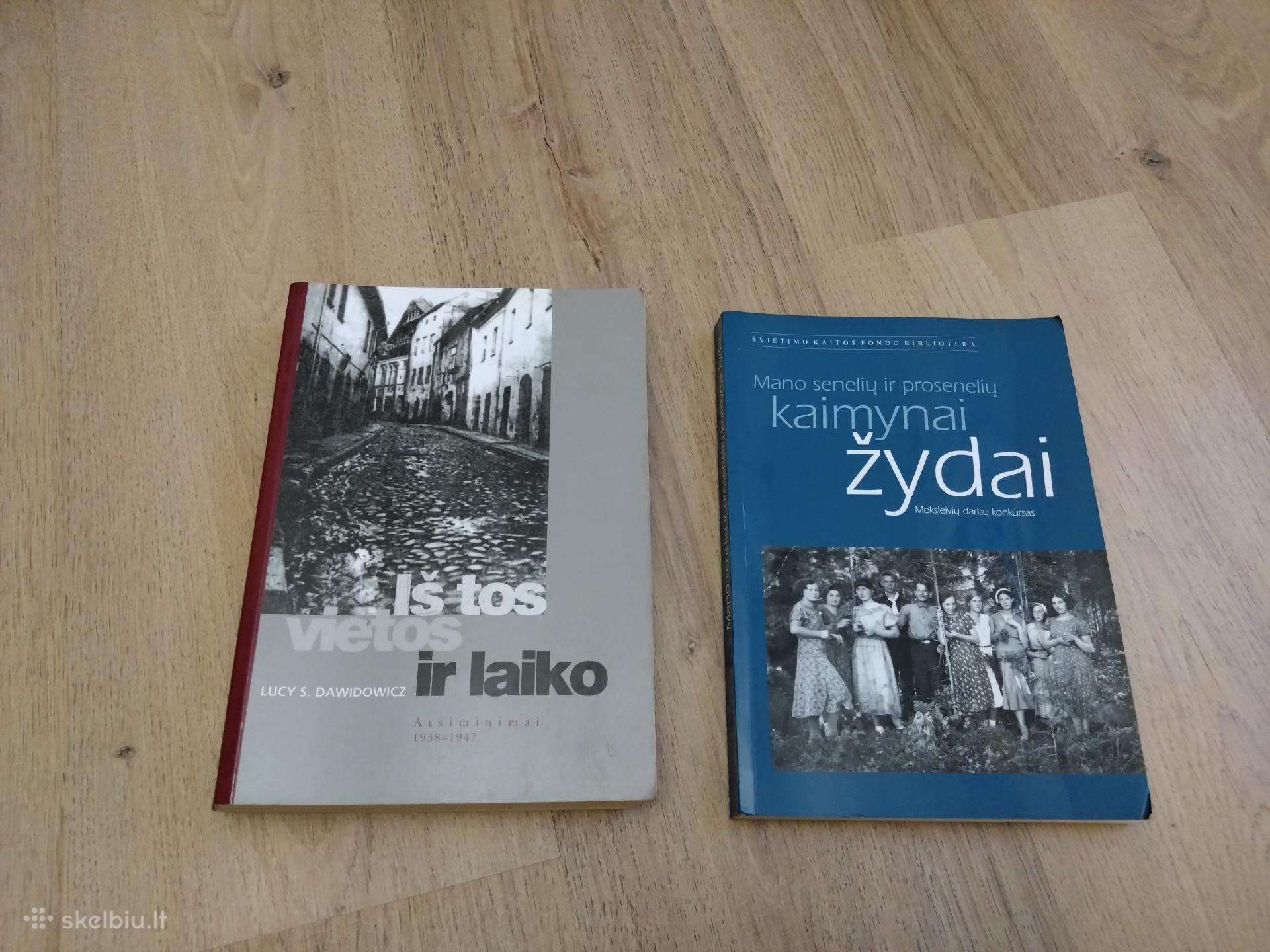 Knygos apie žydų bendruomenės gyvenimą.