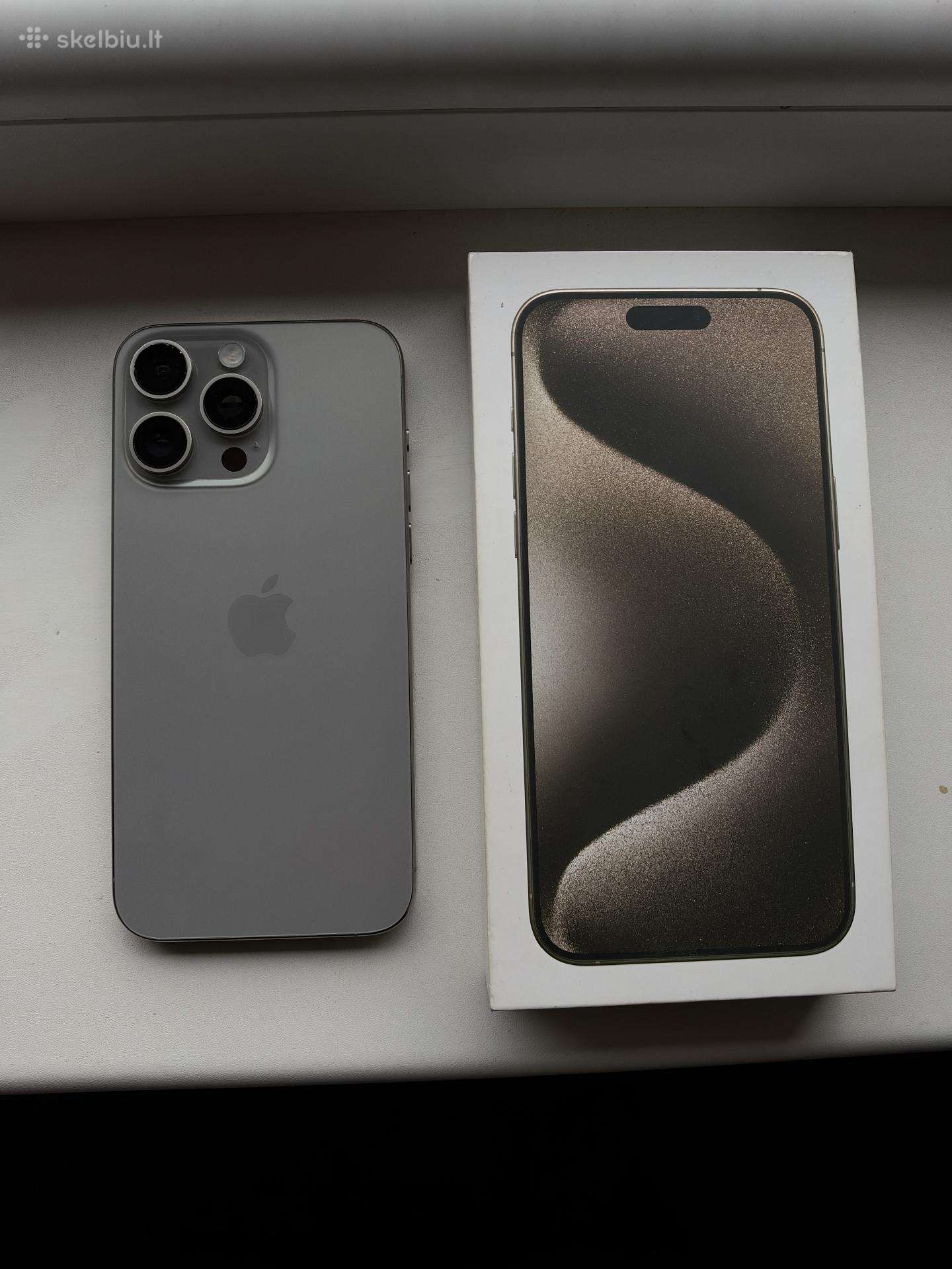 iPhone 15 Pro Max 256gb Natural Titanium