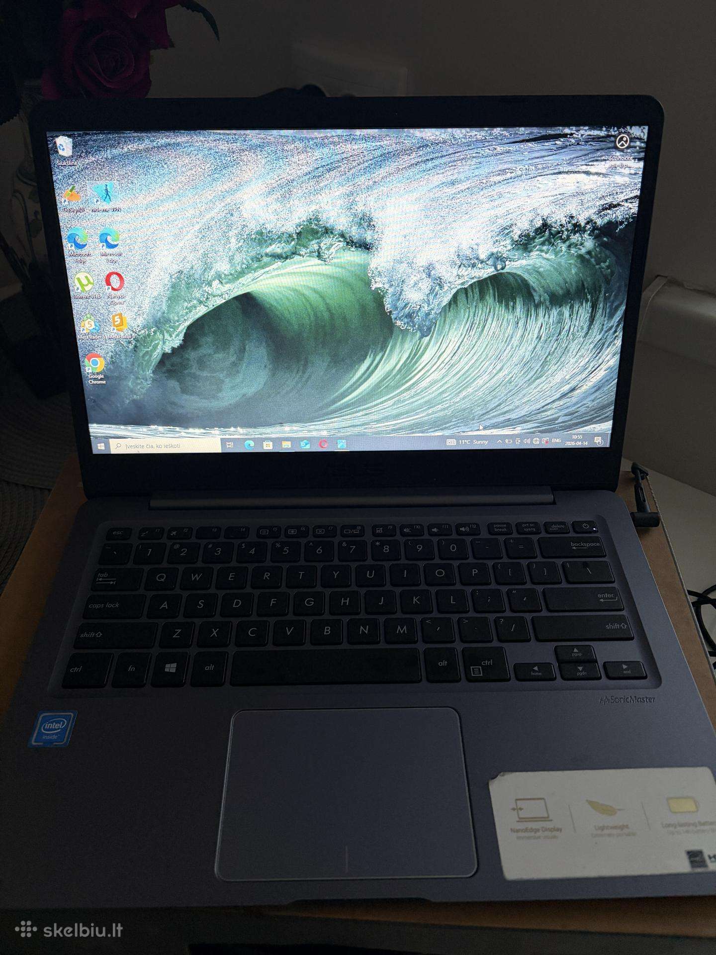 Asus R420sa nešiojamas kompiuteris