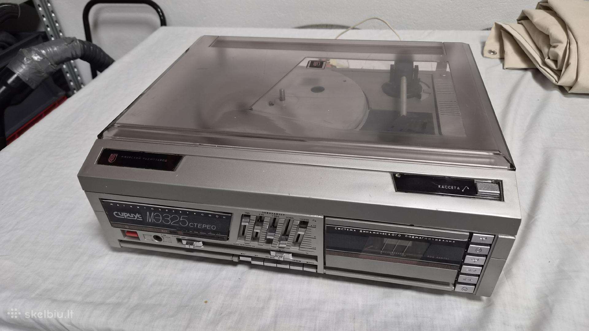 Patefonas Sirijus Me325 stereo