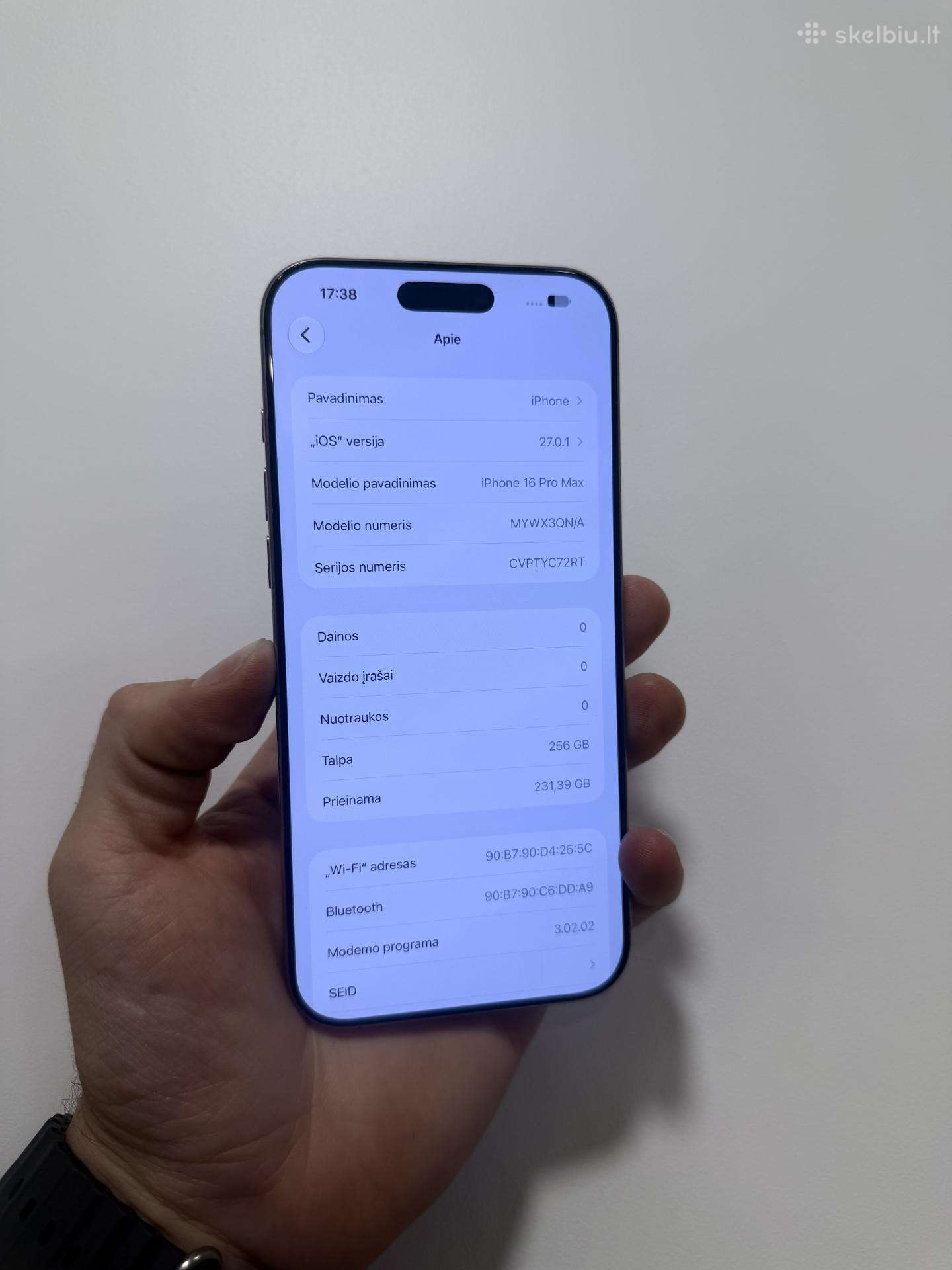 iPhone 16 Pro Max 256