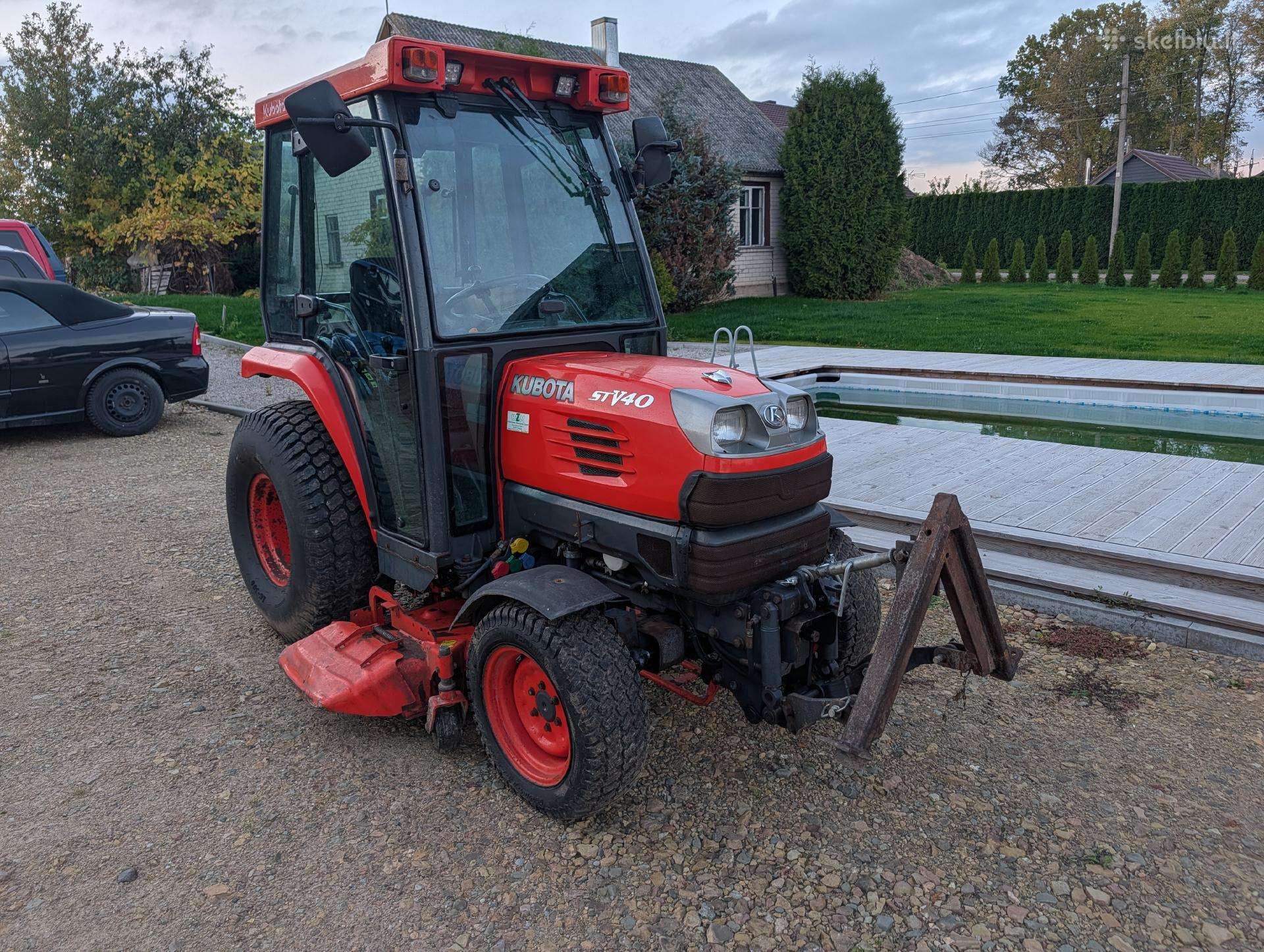 Parduodu Kubota Stv40 38ag multifunkcinis traktor