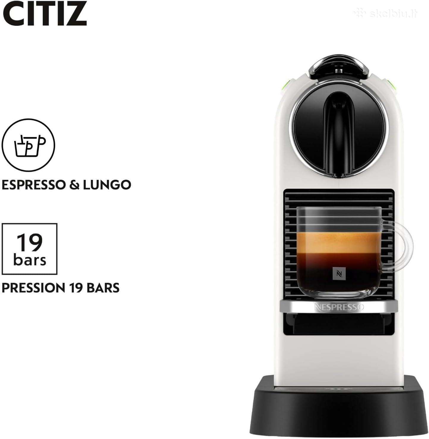 Nespresso De'longhi Citiz White kavos aparatas