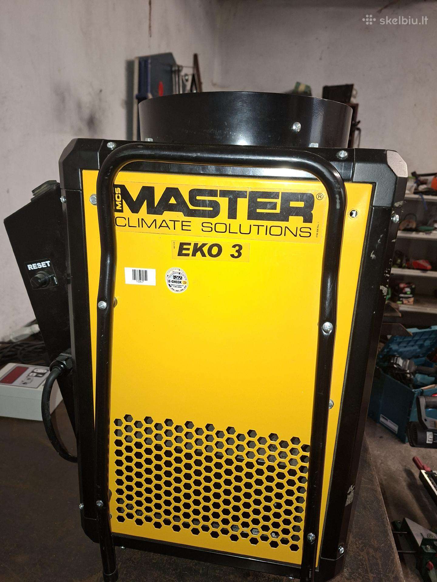 Elektrinis šildytuvas Master Eko 3 (nuo kenkėjų)