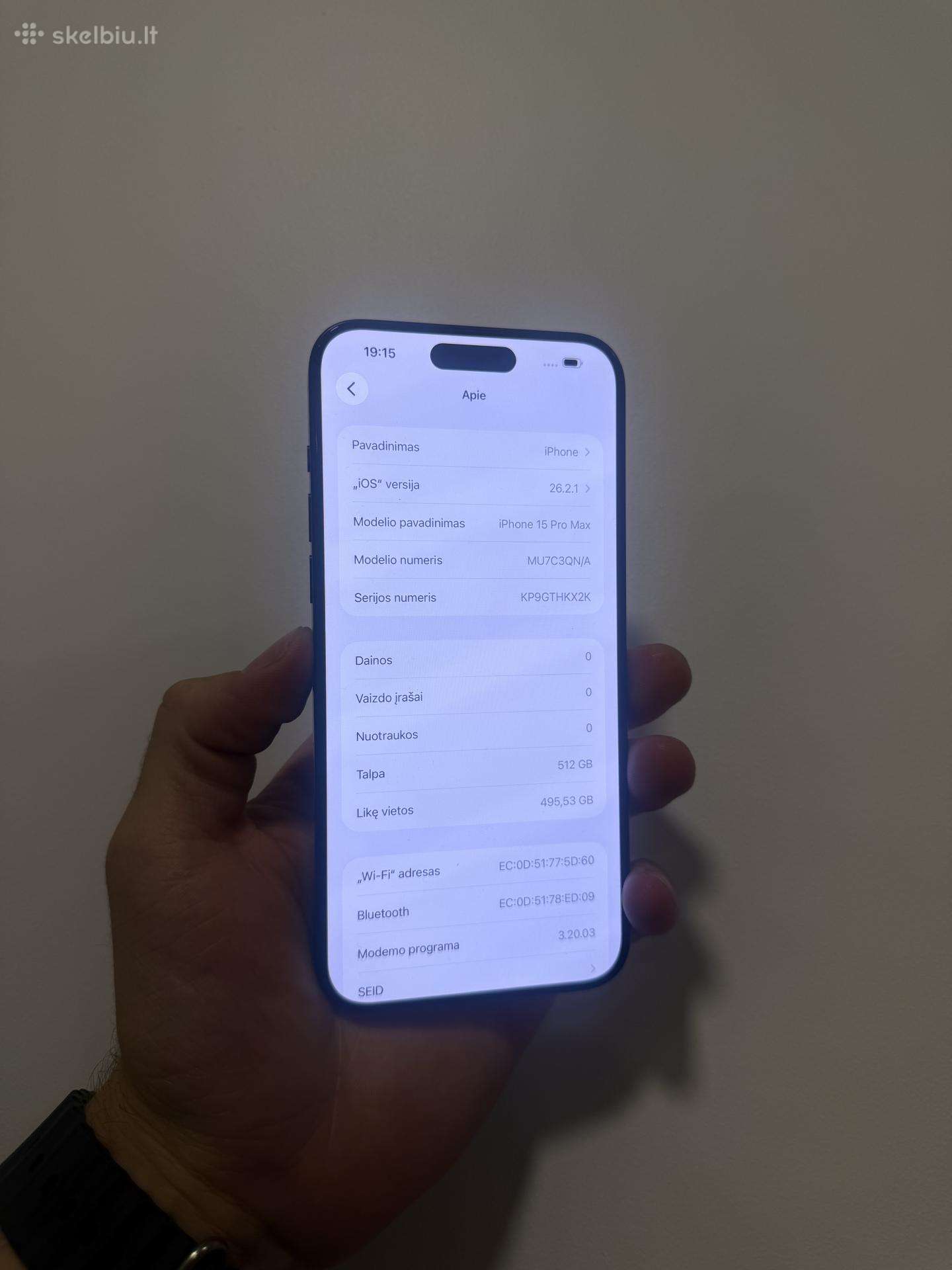iPhone 15 Pro Max 512