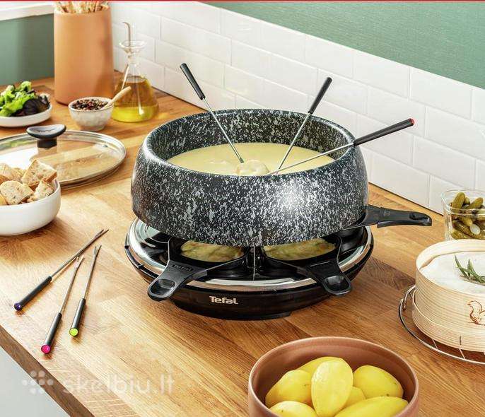 Nauja Tefal rakletė/fondiu Re12c8 Cheese'n'co