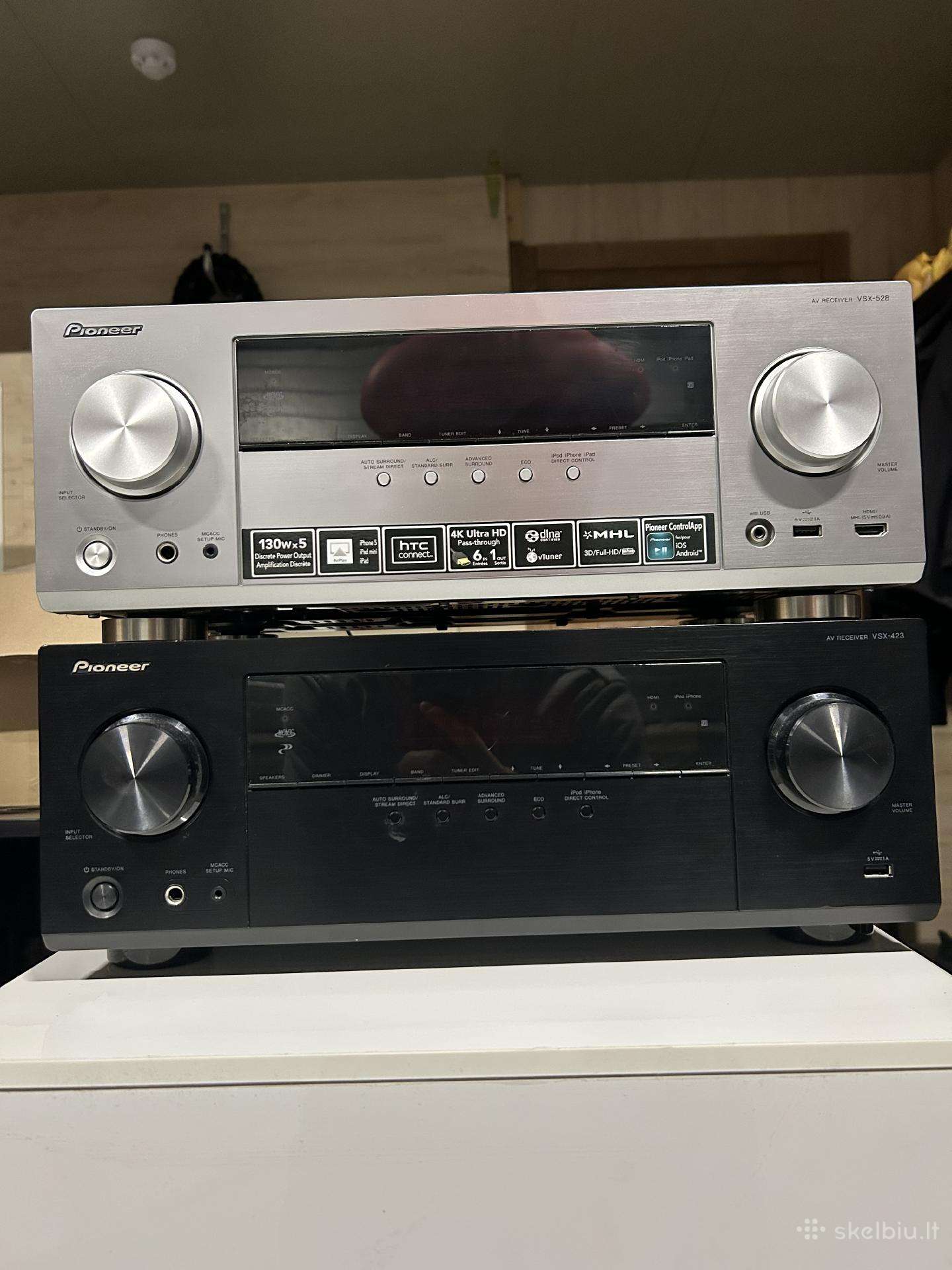 Pioneer vsx-528 ir vsx-423