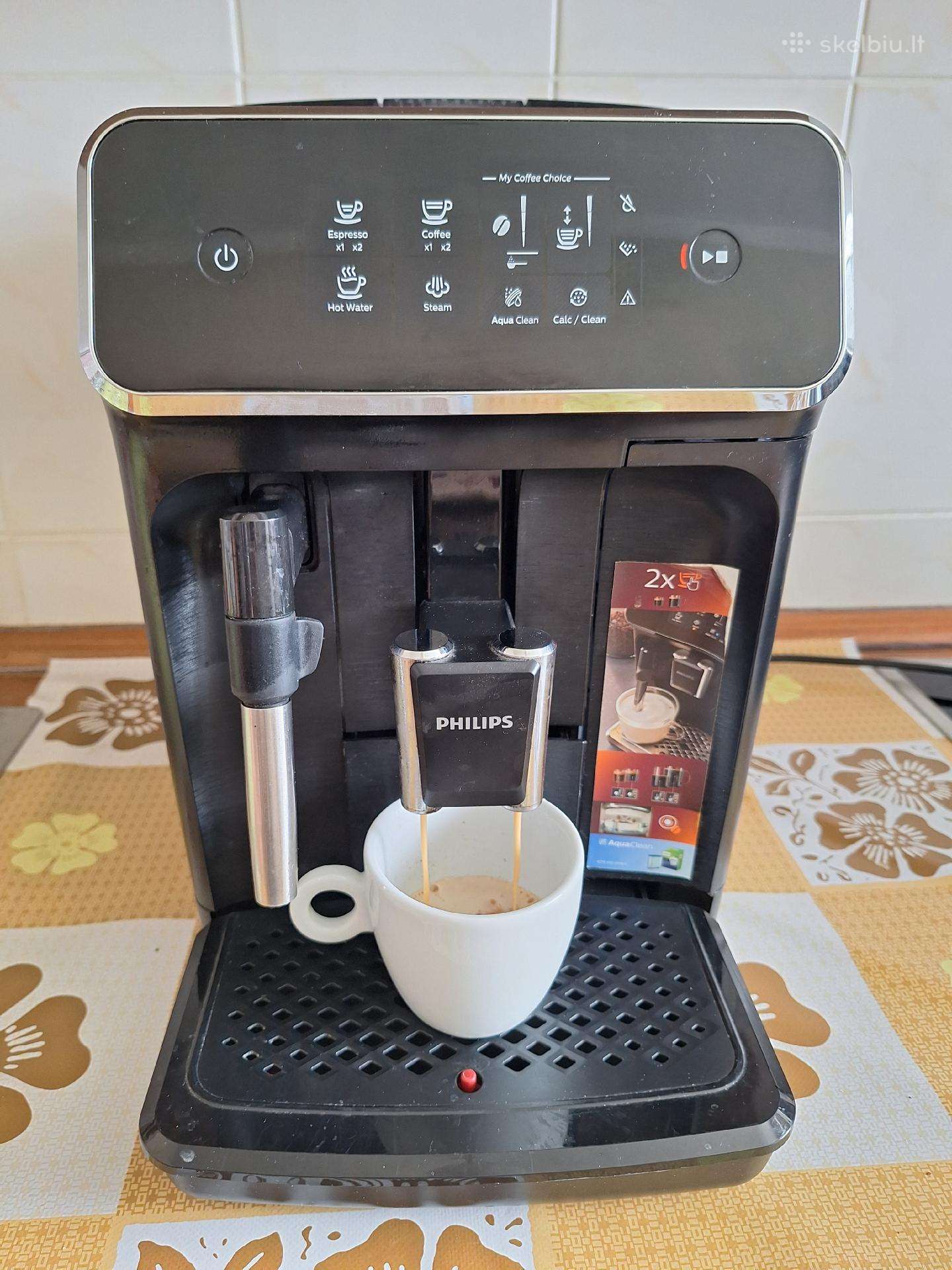 Kavos aparatas Philips Lattego Ep2220 veikia