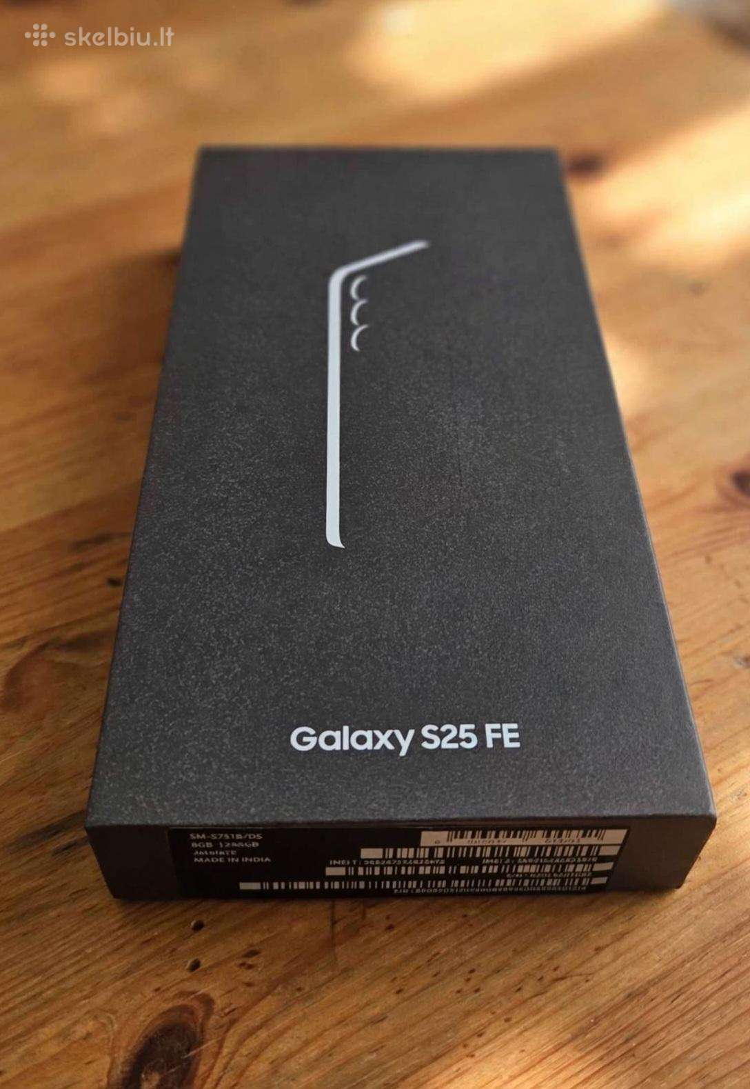 Naujas Samsung Galaxy S25 Fe 5G 256 GB (8 GB RAM)