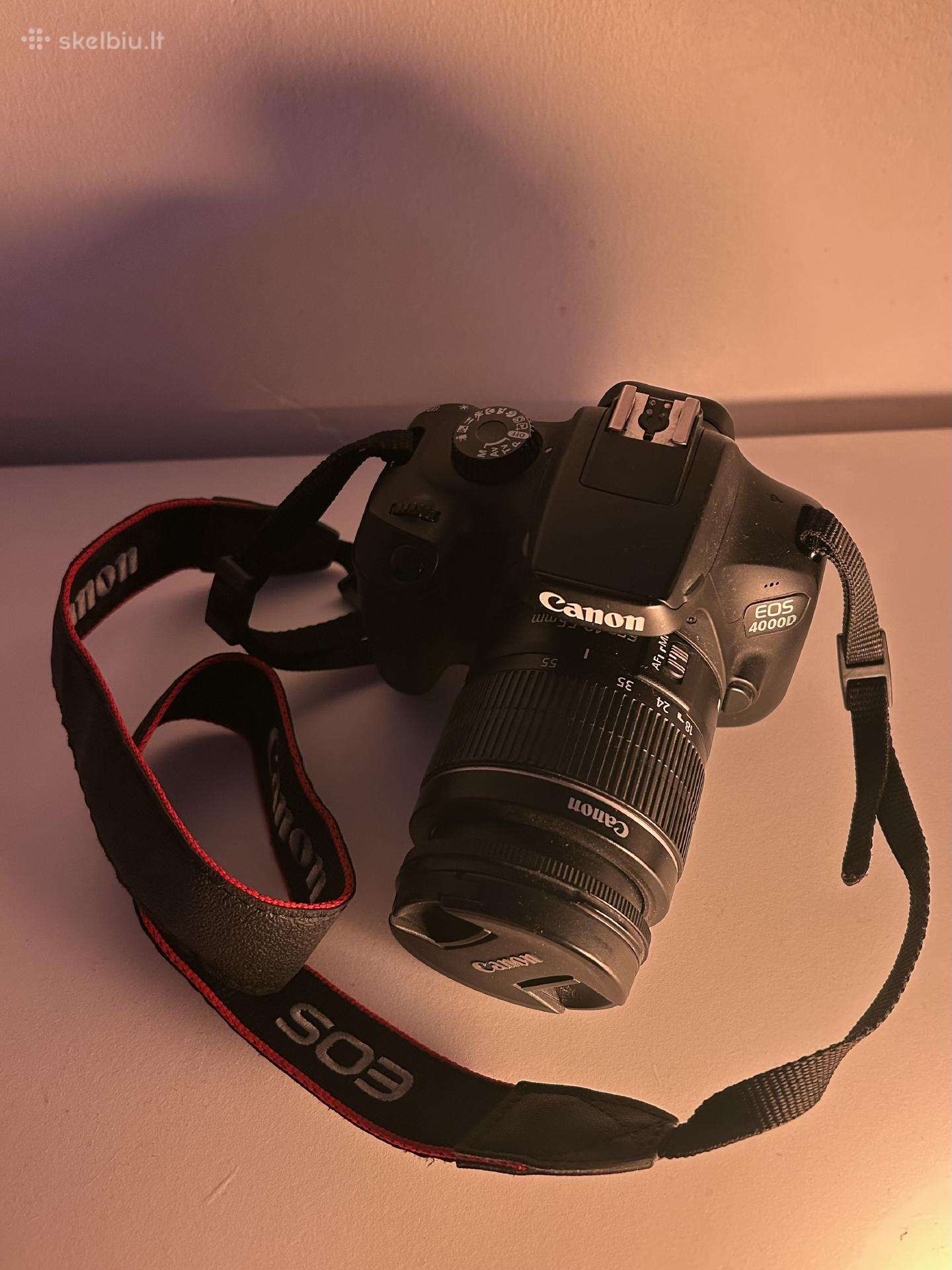 Canon EOS 4000d + Lit canon objectivas